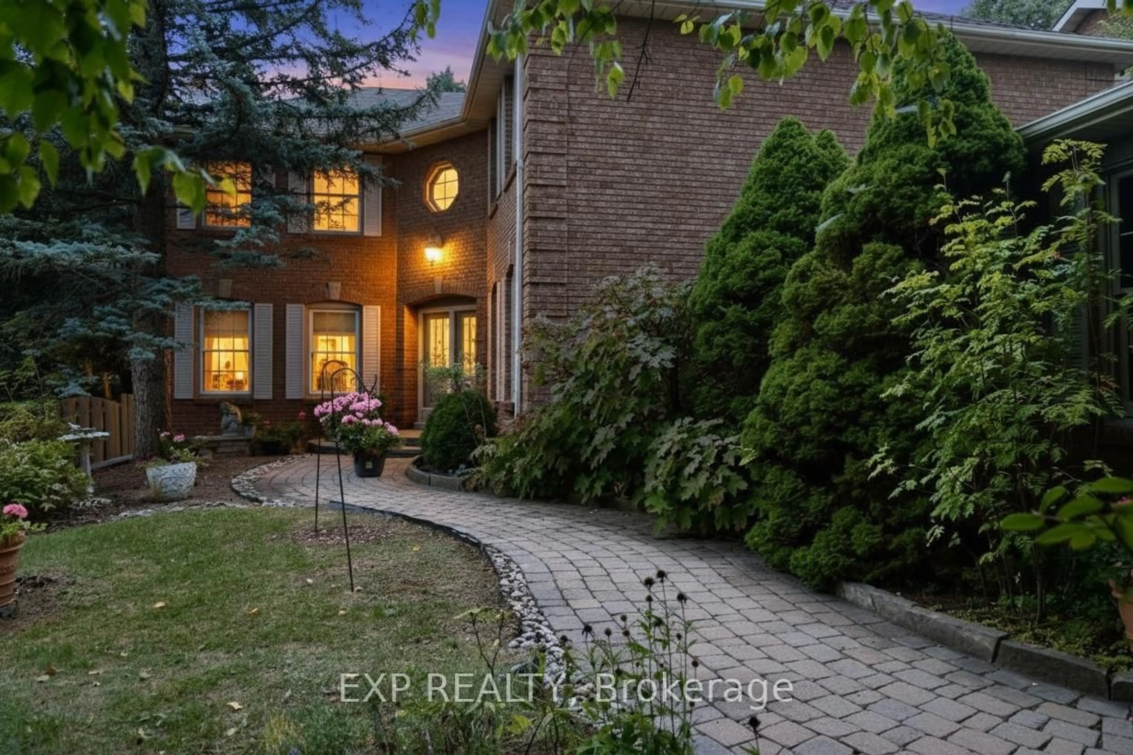 Home with brick exterior material, street for 23 Briarwood Rd, Markham Ontario L3R 2W7