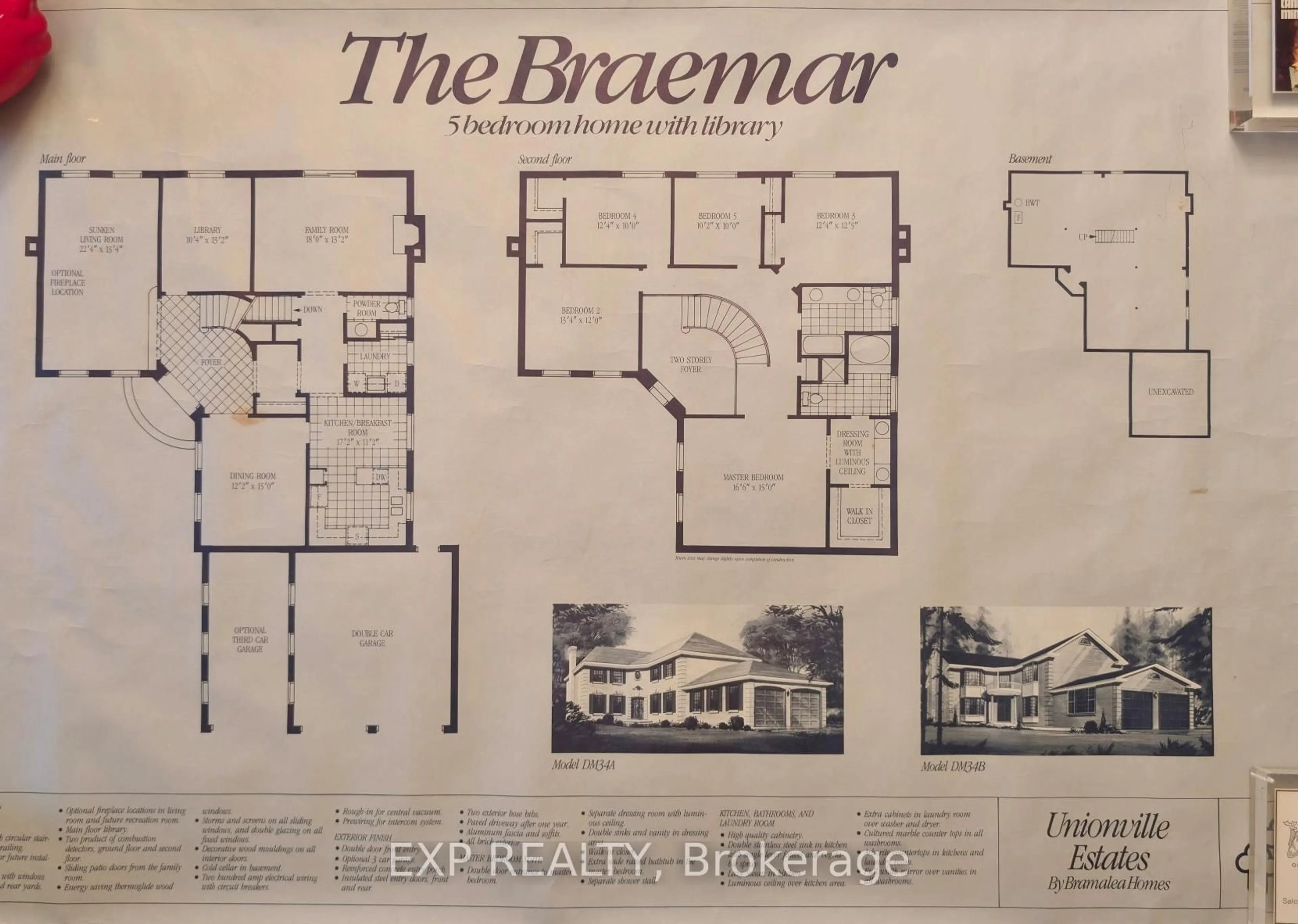 Floor plan for 23 Briarwood Rd, Markham Ontario L3R 2W7