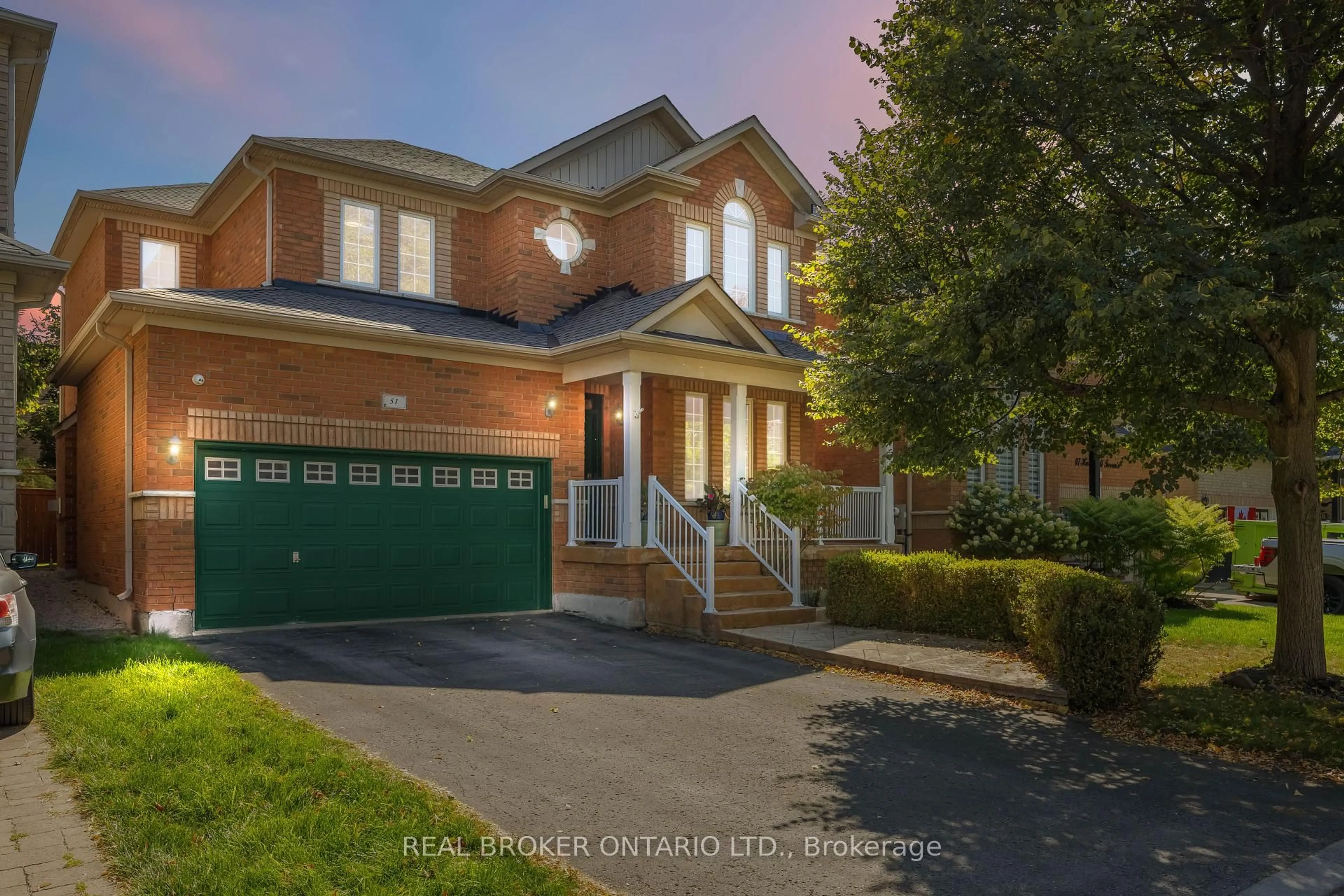 Home with brick exterior material, street for 51 Haverhill Terr, Aurora Ontario L4G 7R4