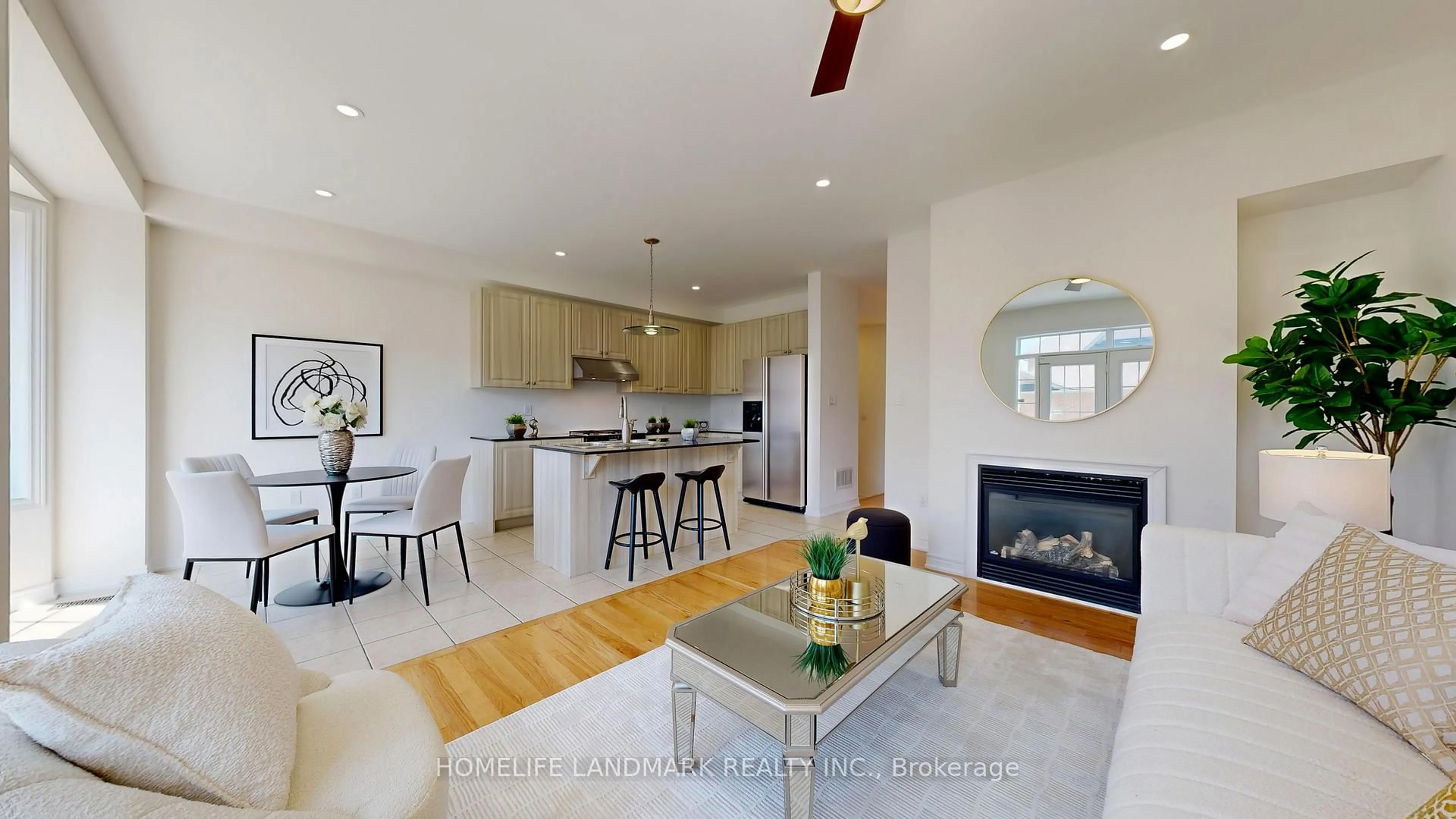 Open concept kitchen, unknown for 116 Pelee Ave, Vaughan Ontario L4H 3Z2