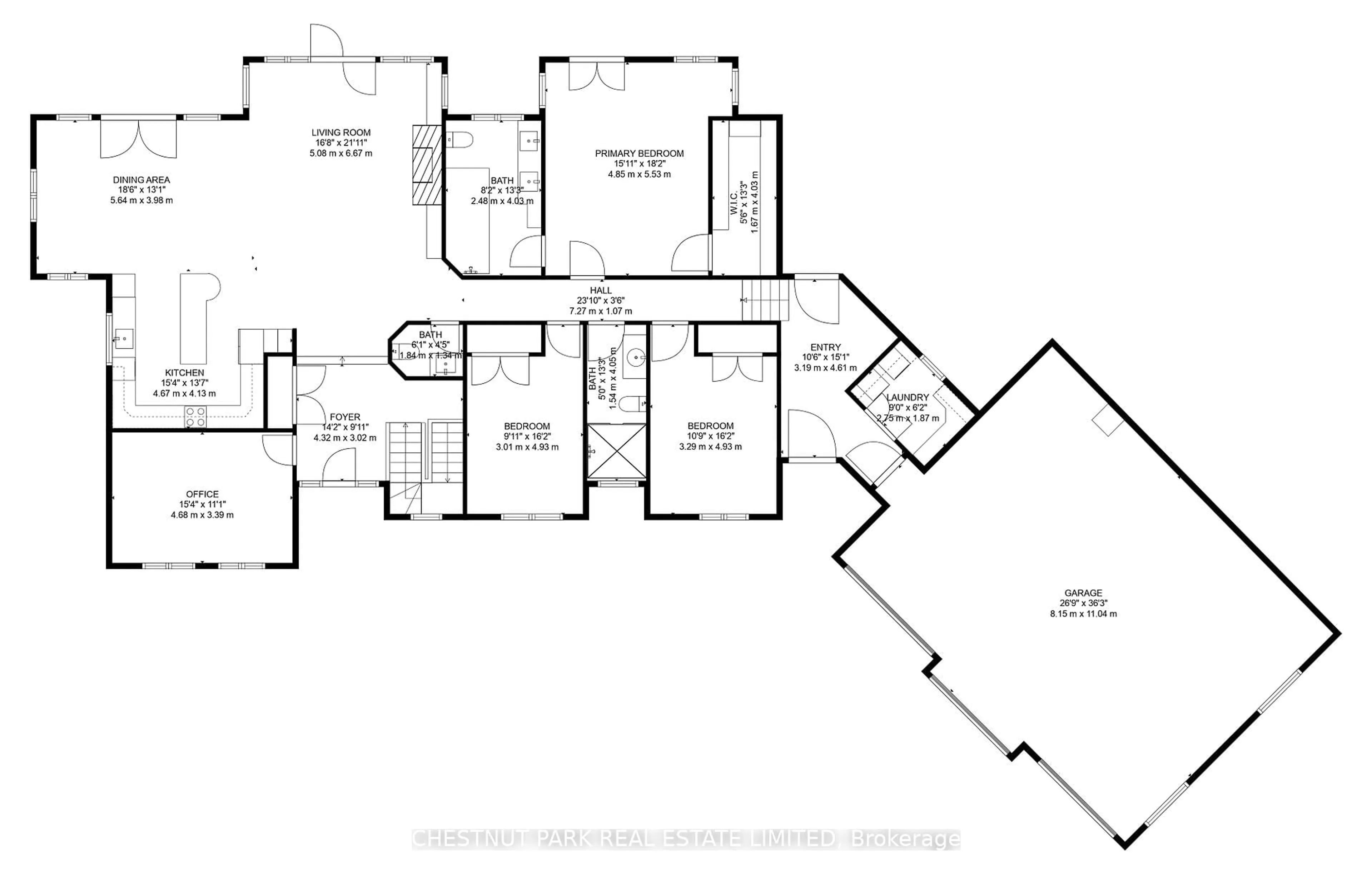 Floor plan for 3 Horner Crt, Uxbridge Ontario L0E 1T0