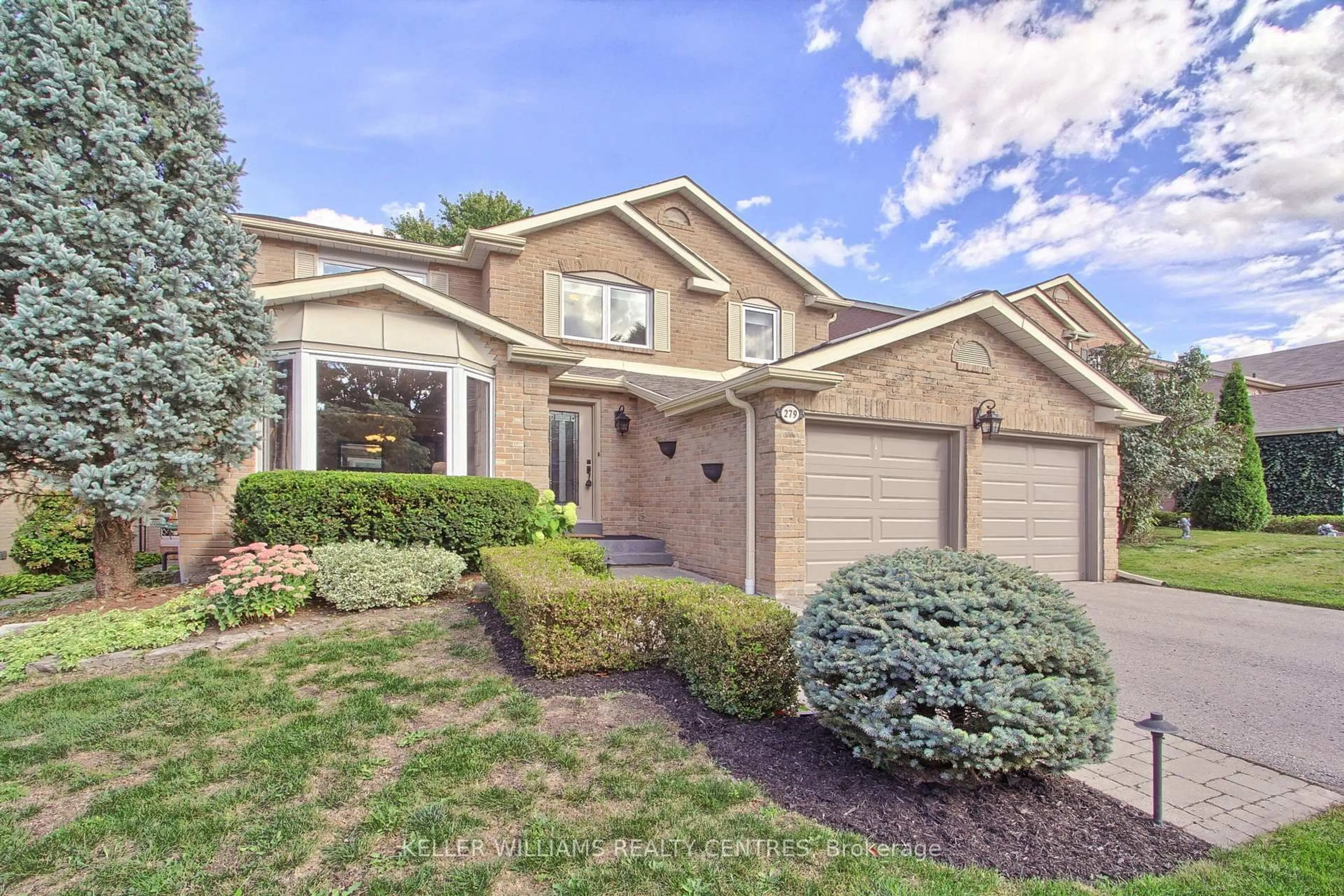 Home with brick exterior material, street for 279 Brimson Dr, Newmarket Ontario L3X 1H8
