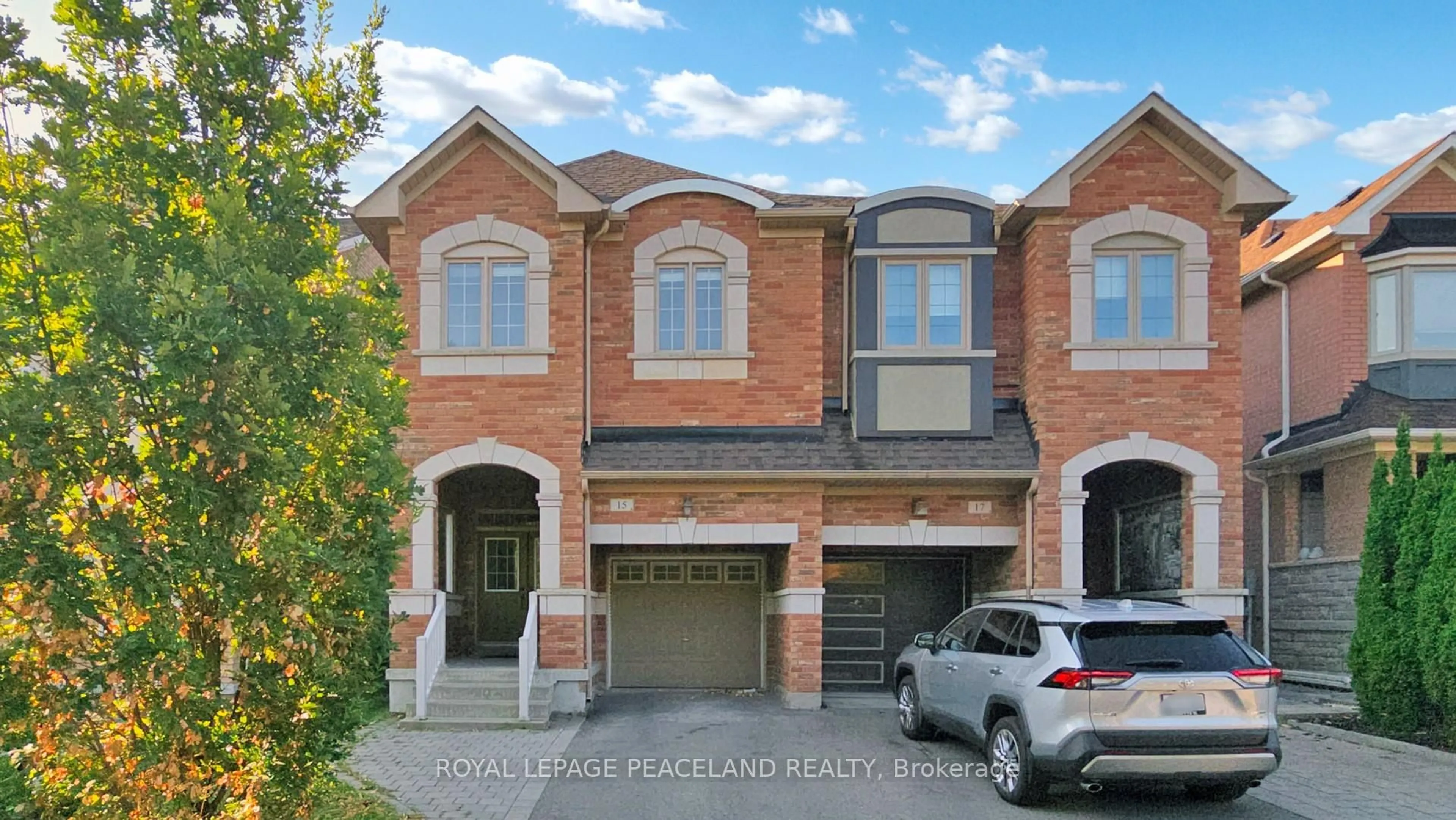 Home with brick exterior material, street for 15 Westolivia Tr, Vaughan Ontario L4J 0C1