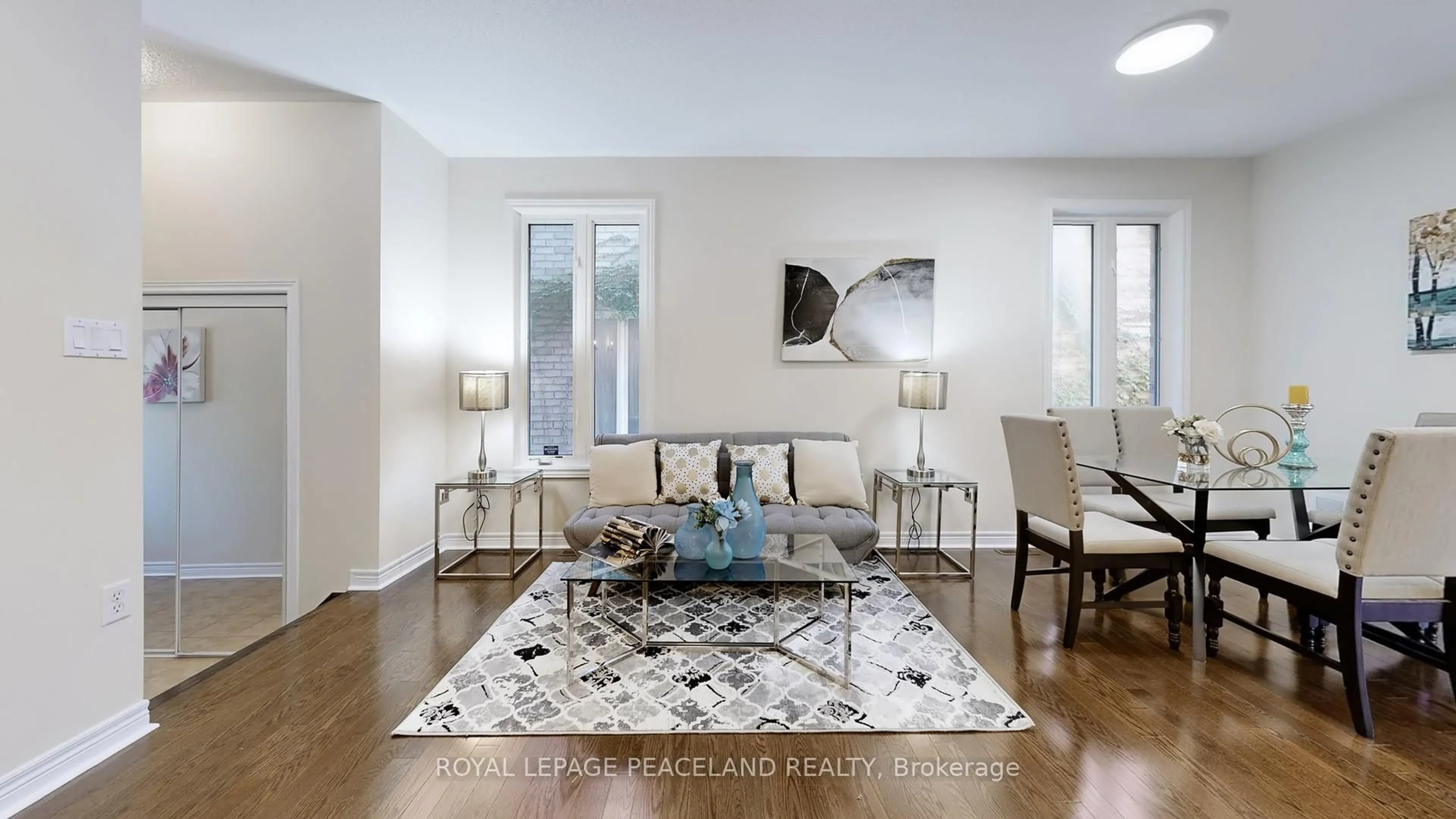 Living room with furniture, unknown for 15 Westolivia Tr, Vaughan Ontario L4J 0C1