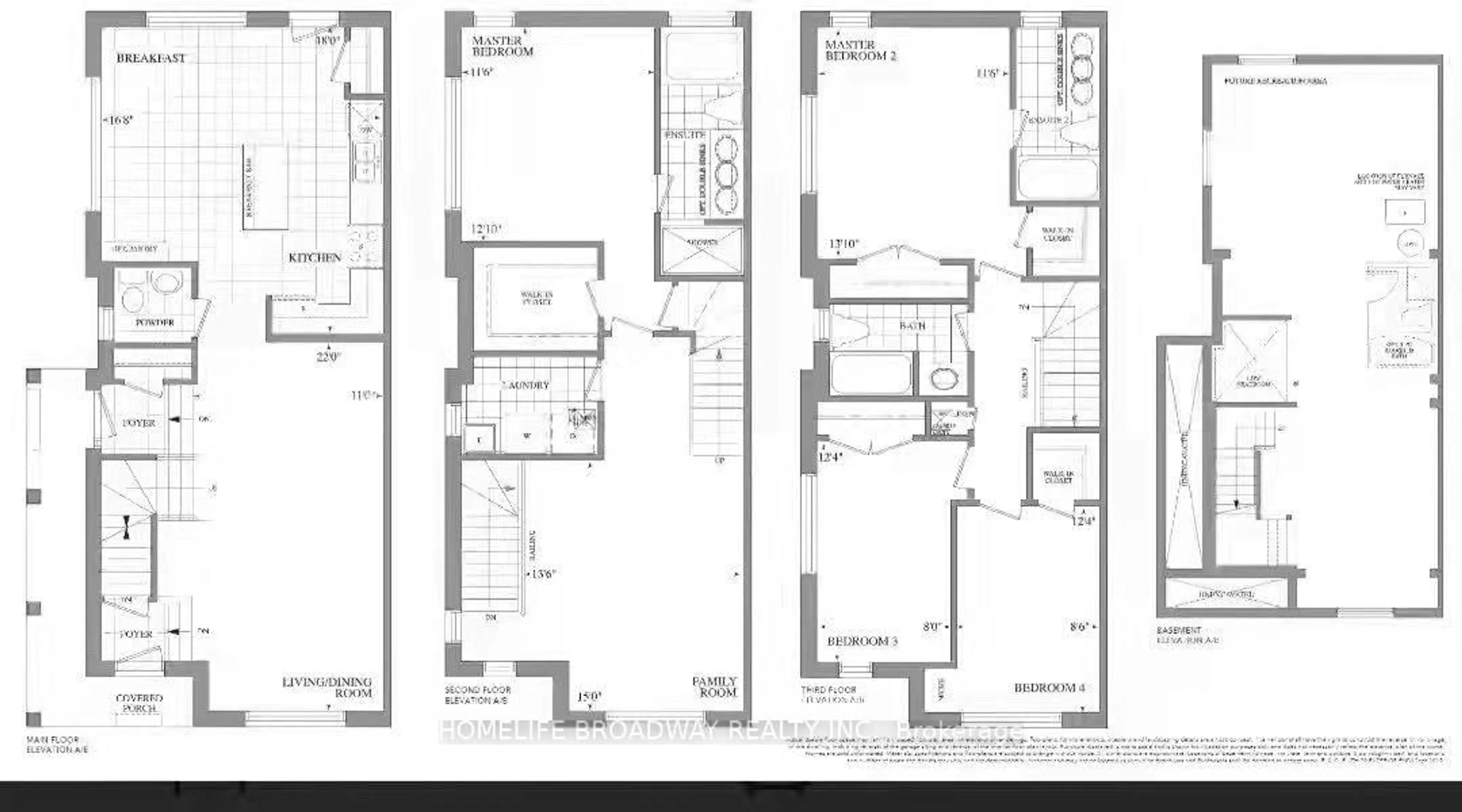Floor plan for 1906 Donald Cousens Pkwy, Markham Ontario L6B 1M4
