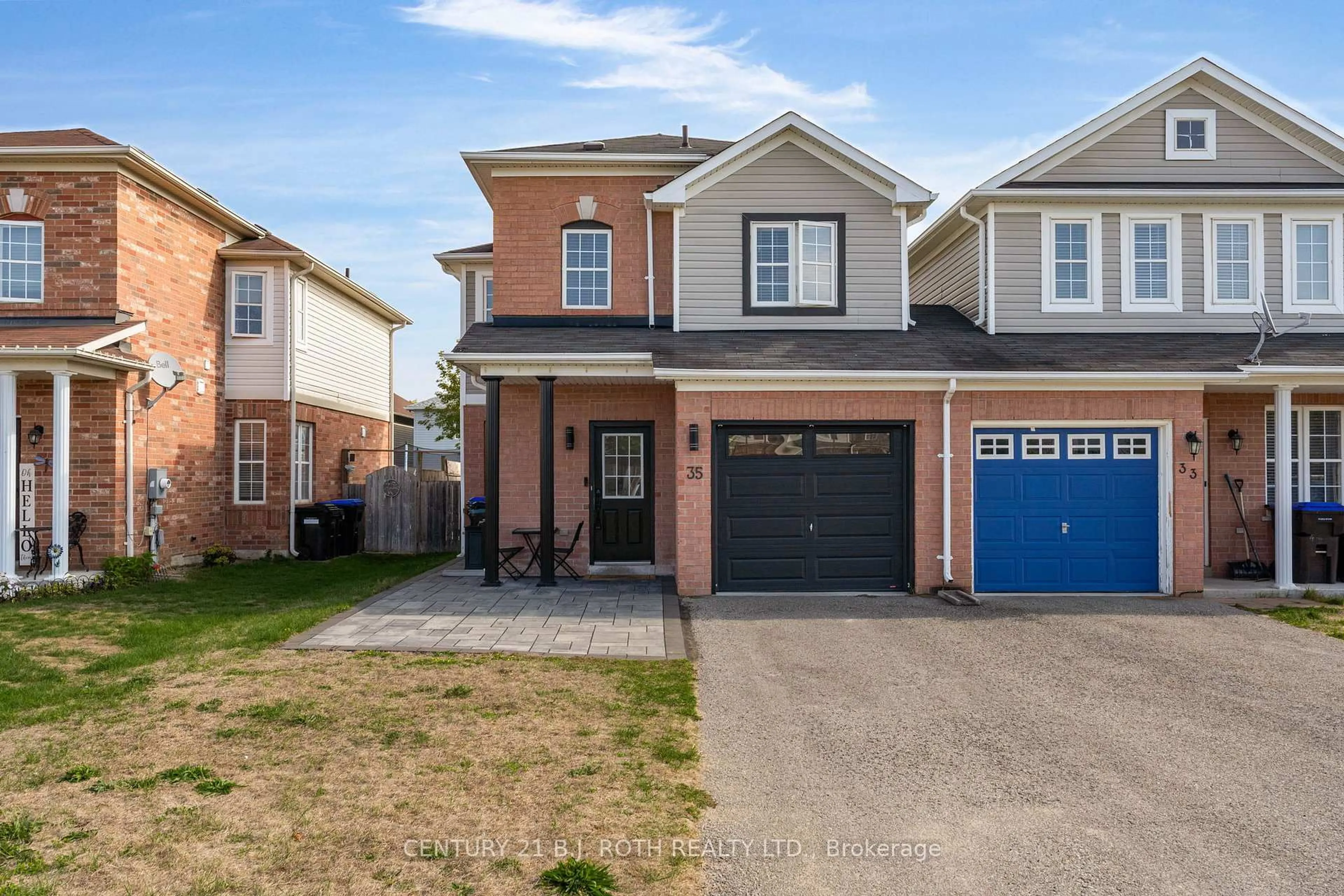 Home with brick exterior material, street for 35 Mccann Lane, Essa Ontario L0M 1B4