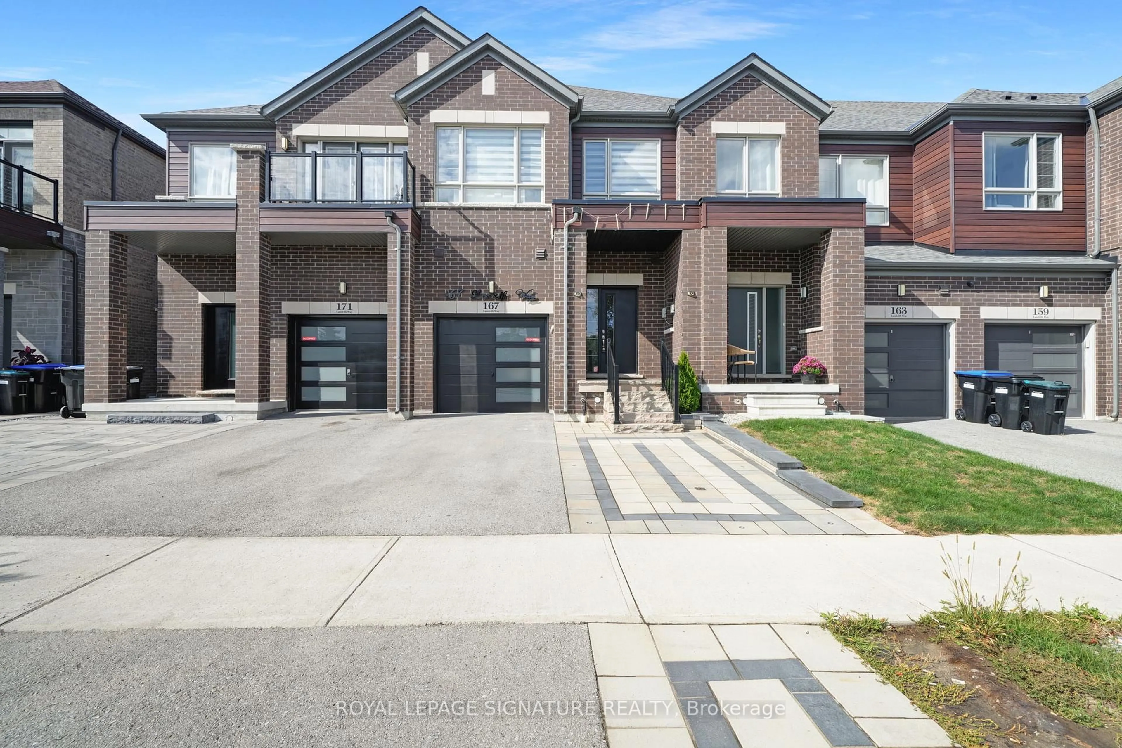Home with brick exterior material, street for 167 Landolfi Way, Bradford West Gwillimbury Ontario L3Z 4L7