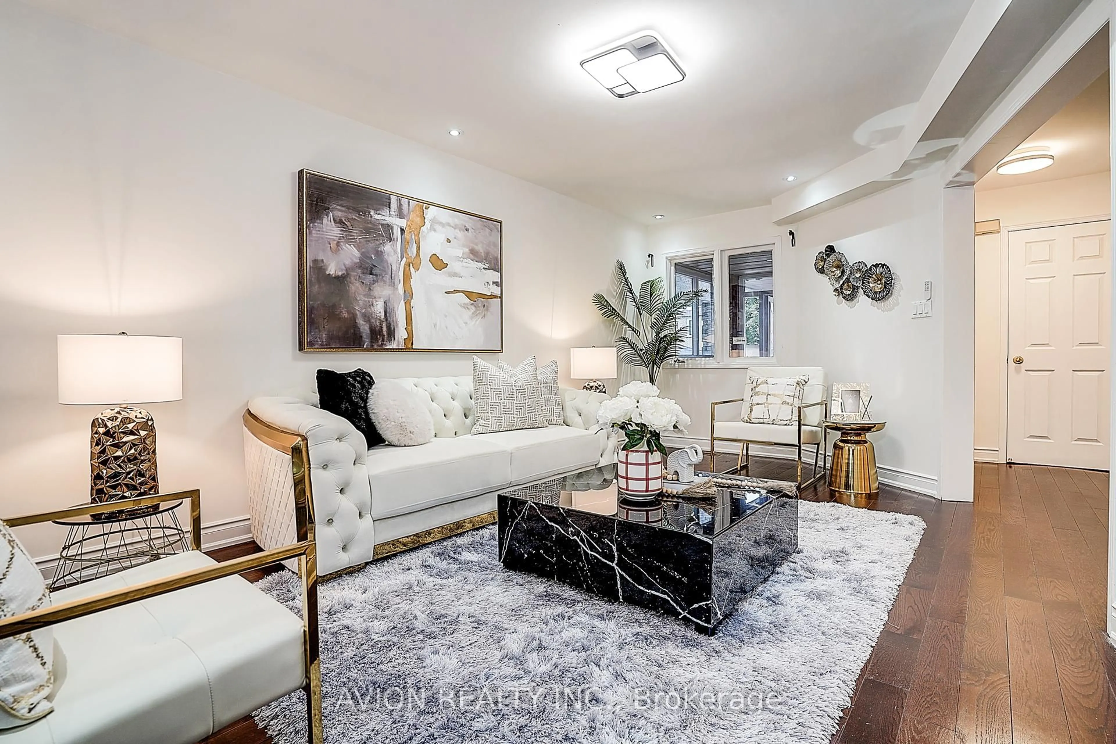 Living room with furniture, unknown for 119 Mary Pearson Dr, Markham Ontario L3S 3E9