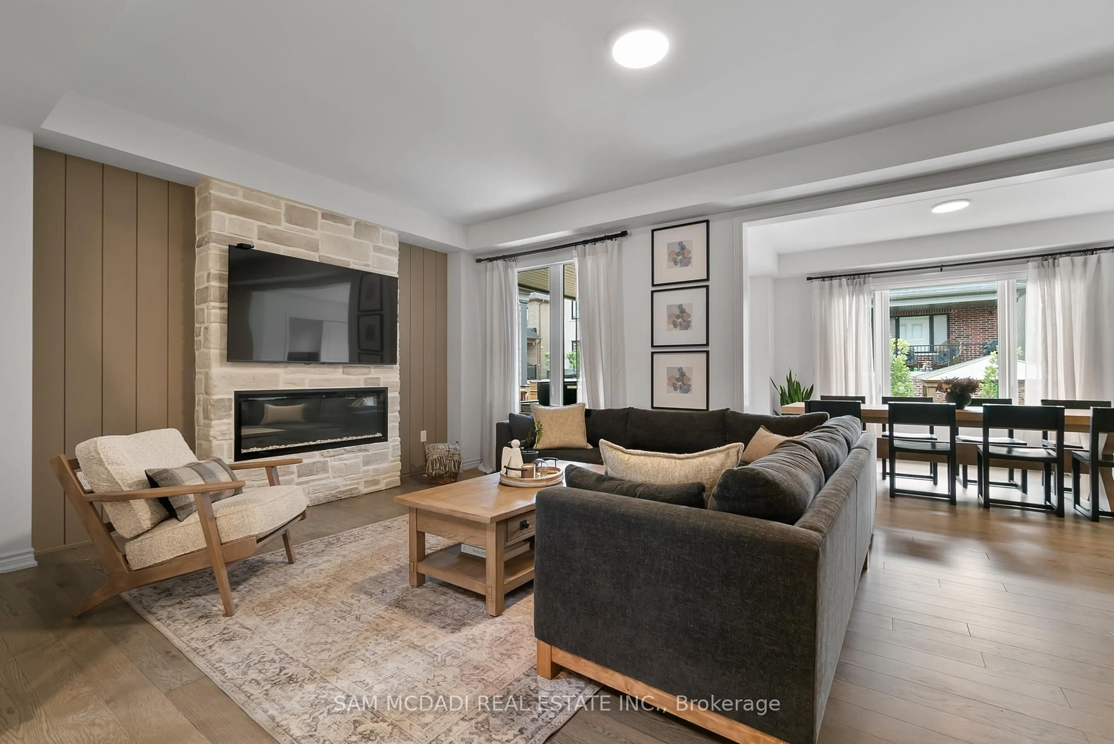 Living room with furniture, unknown for 138 Factor St, Vaughan Ontario L4H 3N5