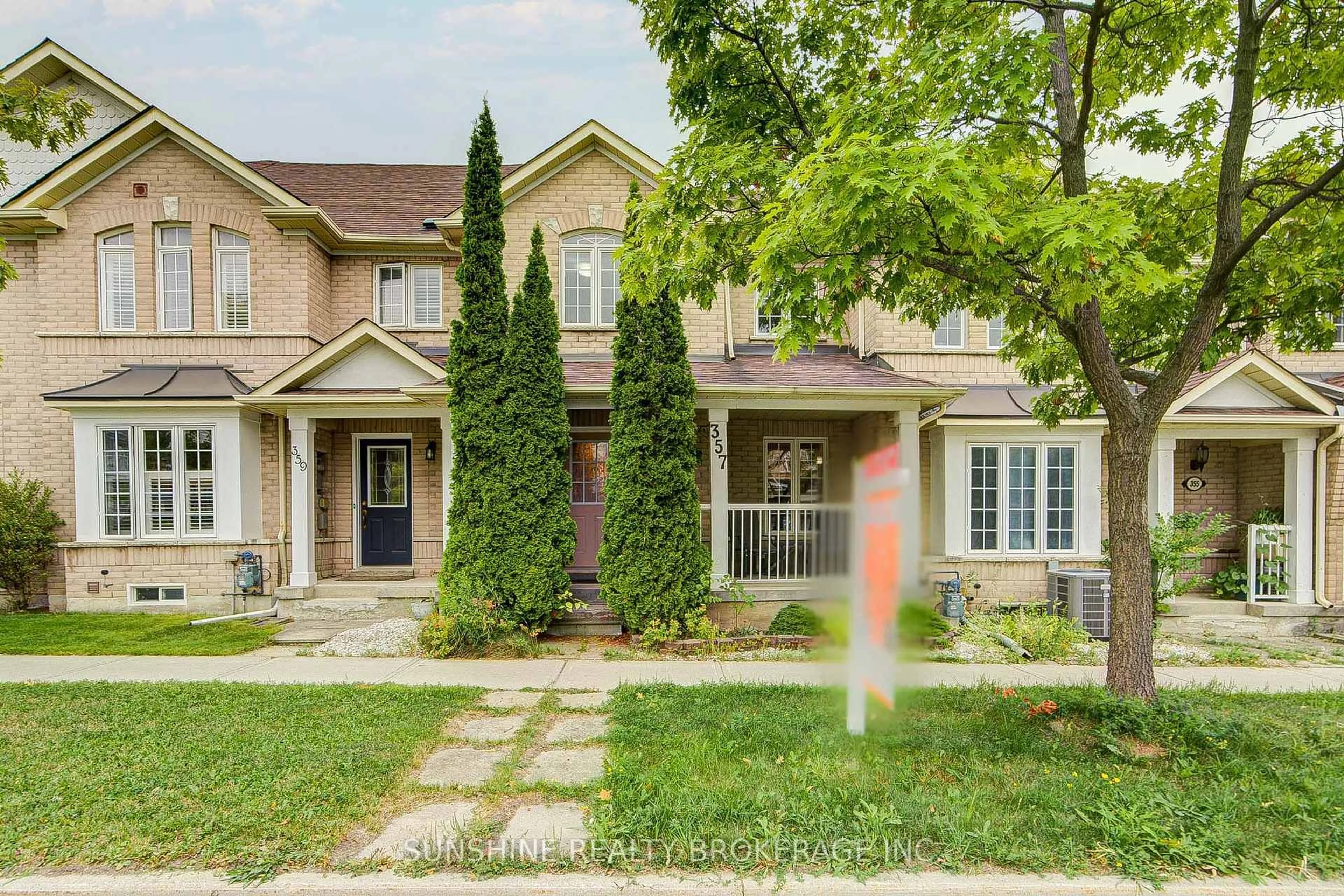 Home with brick exterior material, street for 357 Bur Oak Ave, Markham Ontario L6C 2V2
