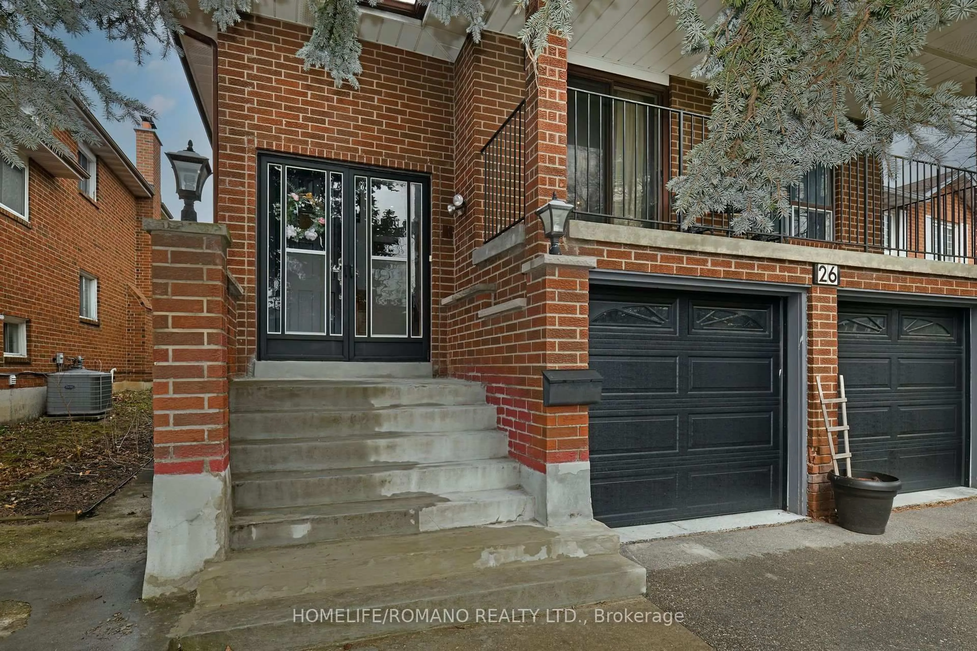 Home with brick exterior material, street for 26 Quaker Ridge Rd, Vaughan Ontario L4K 2E7