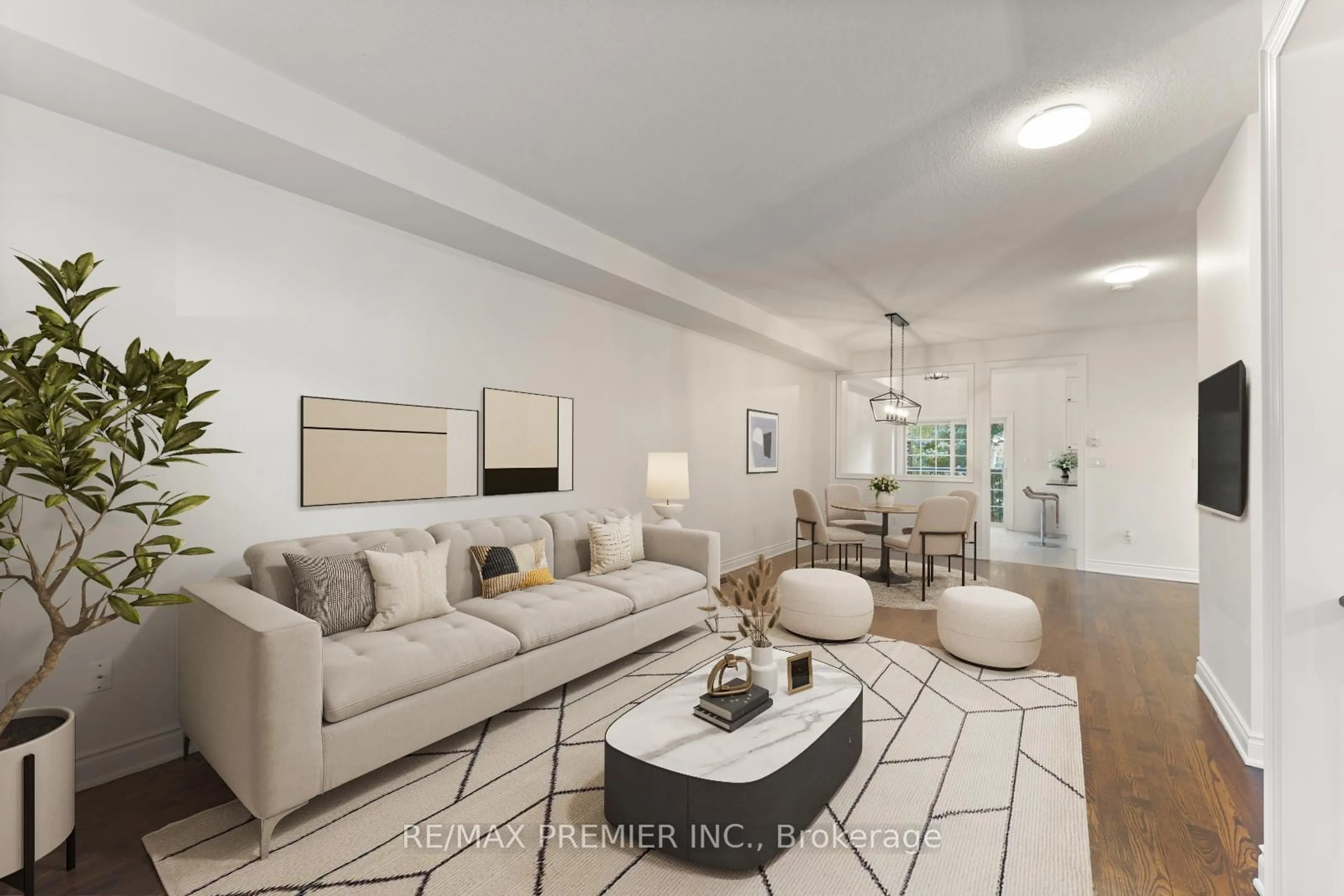 Living room with furniture, unknown for 34 George Bogg Rd, Vaughan Ontario L4L 0A3