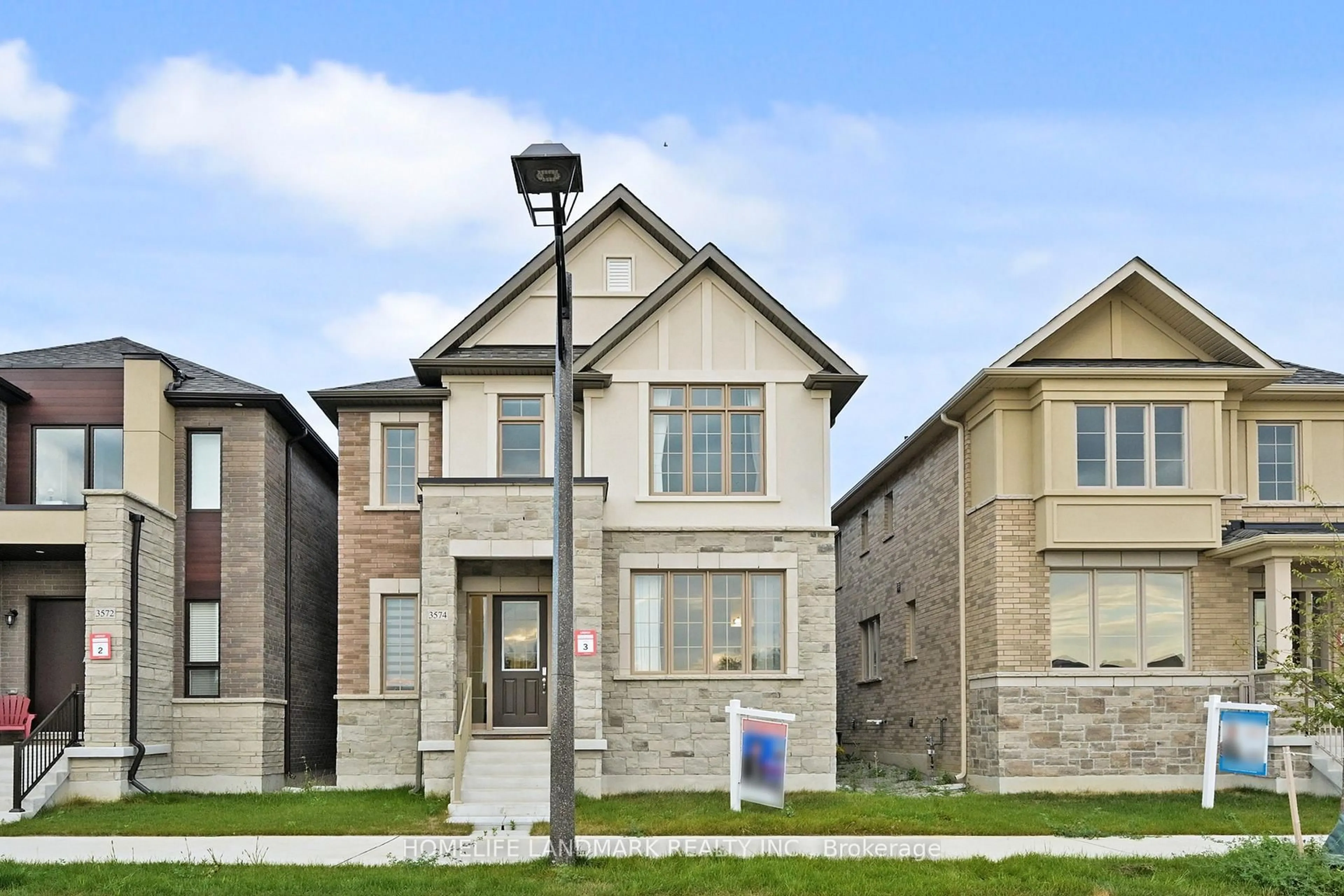 Home with brick exterior material, street for 3574 Bur Oak Ave, Markham Ontario L6B 1R8