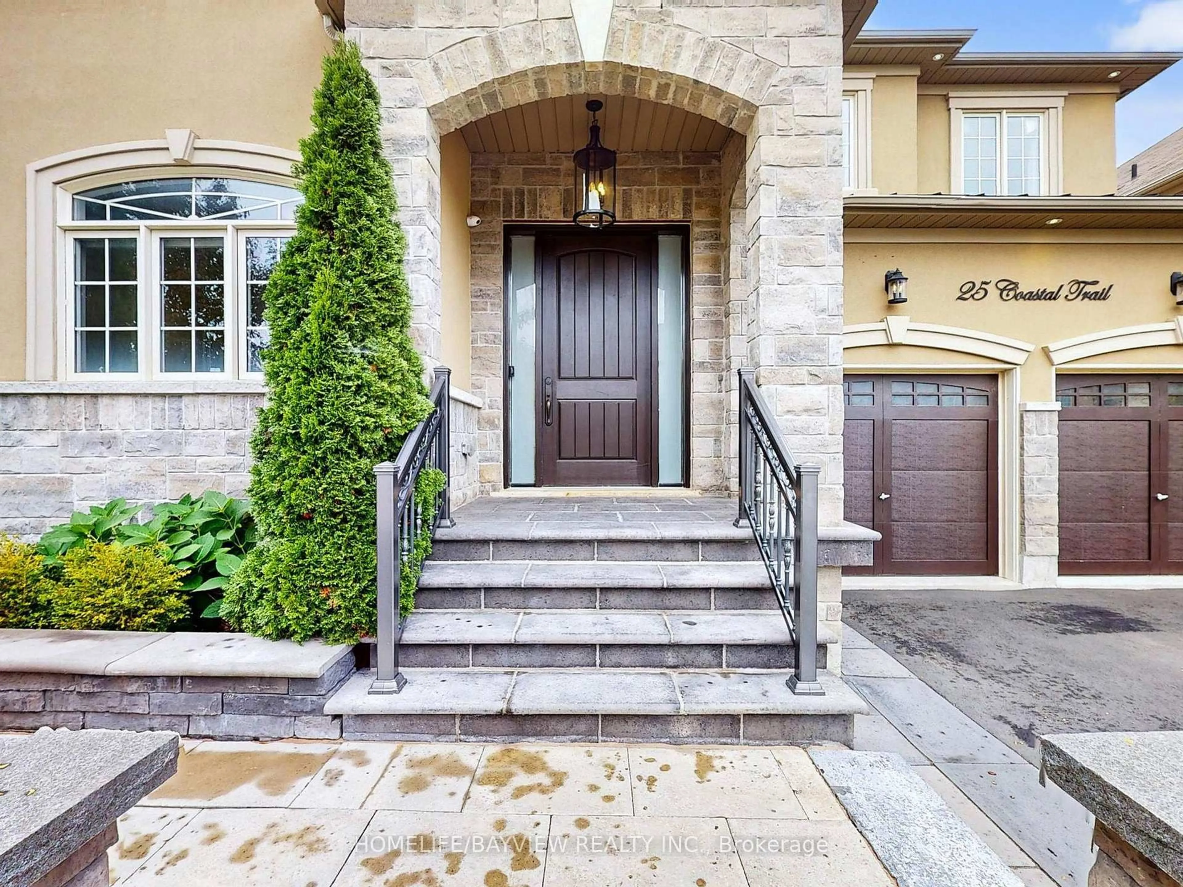 Home with brick exterior material, street for 25 Coastal Tr, King Ontario L0G 1N0