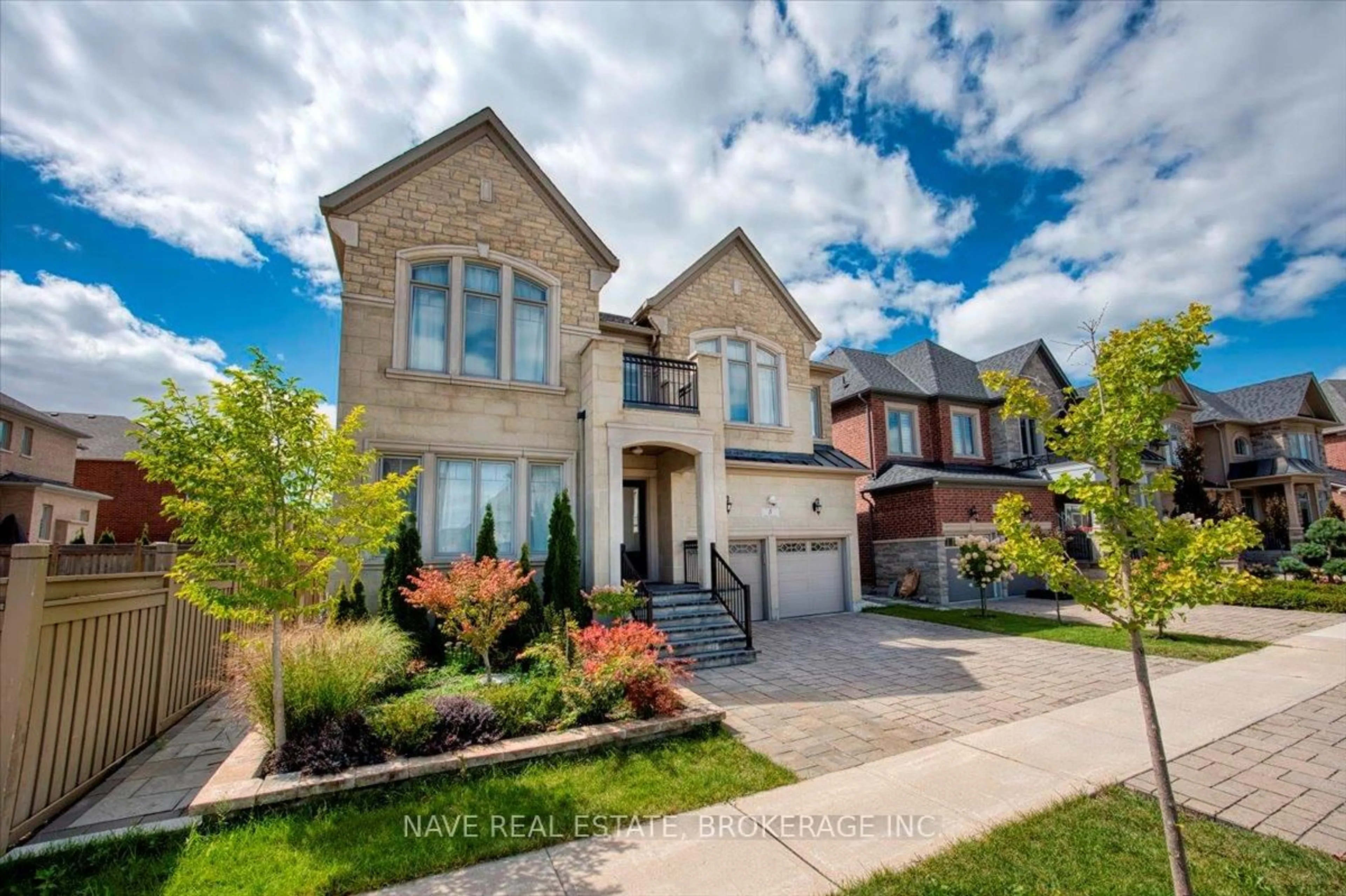 Home with brick exterior material, street for 8 Noe DiBiase Rd, Vaughan Ontario L4H 3X7
