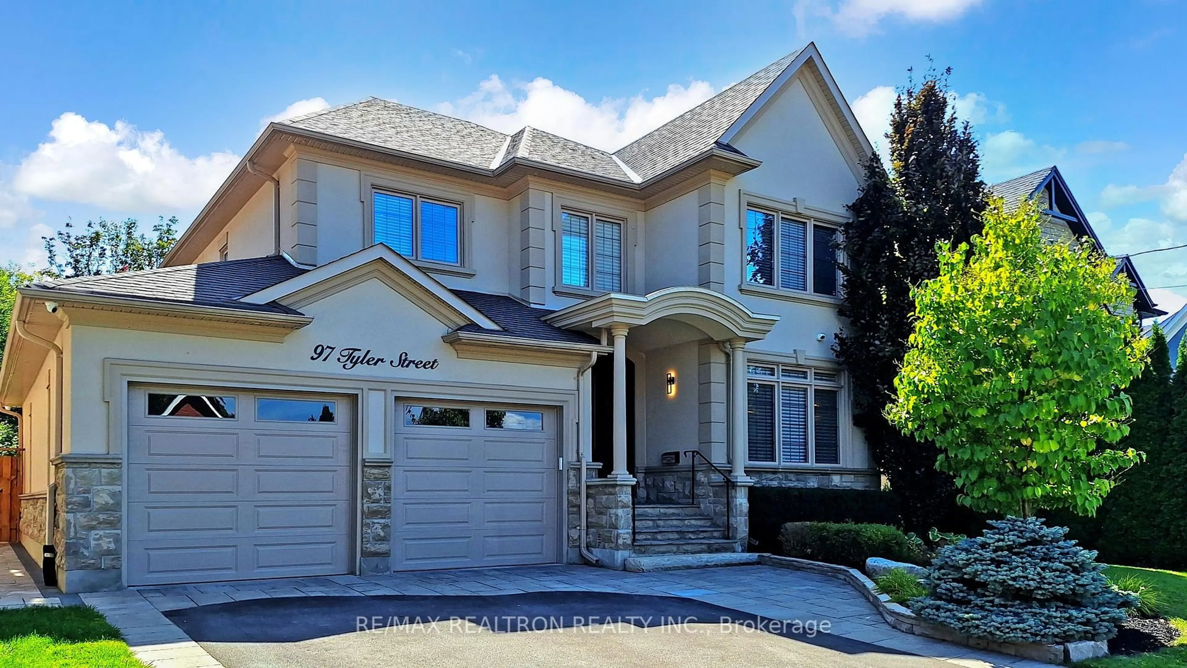 Home with brick exterior material, street for 97 Tyler St, Aurora Ontario L4G 2N4