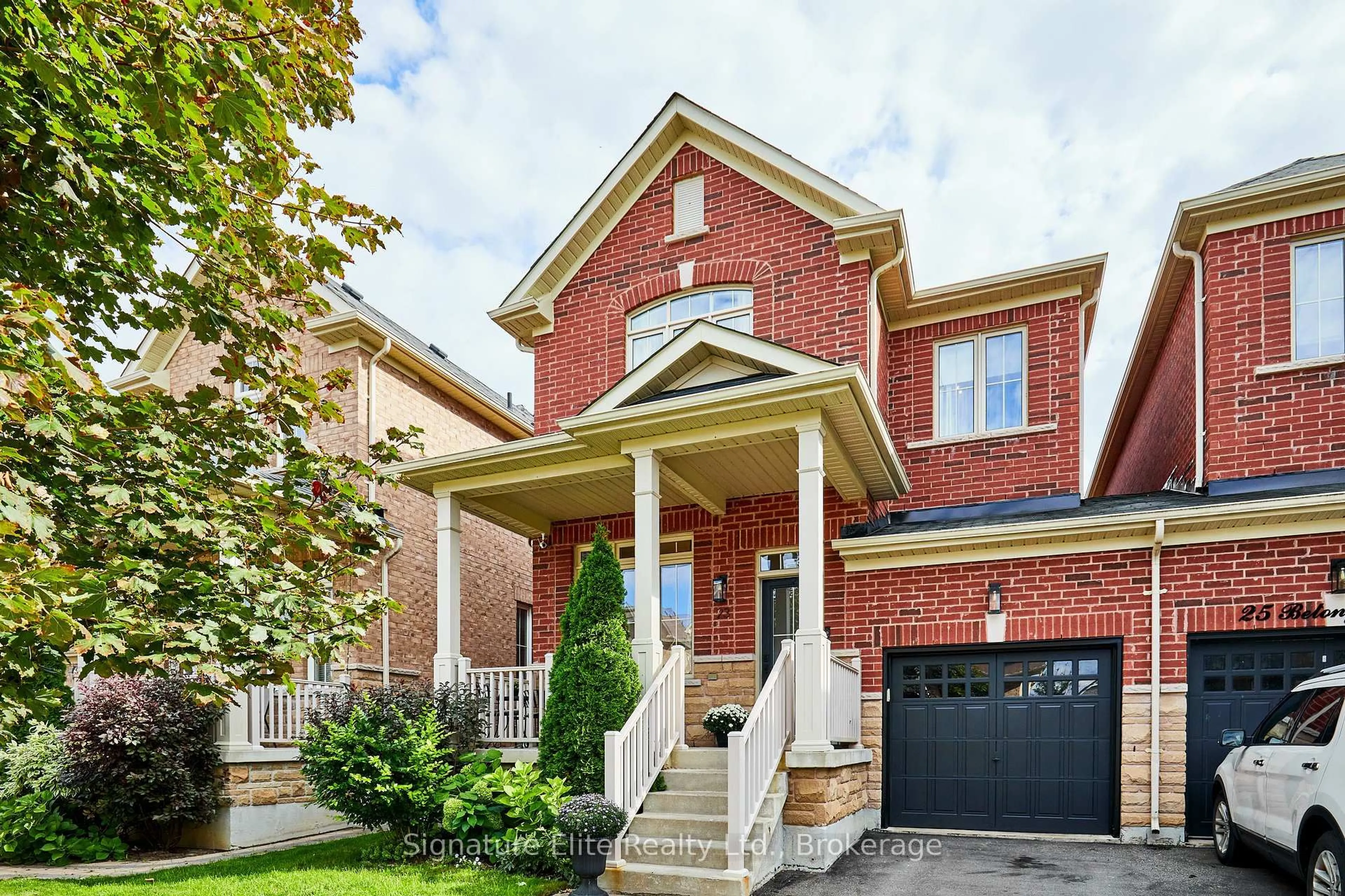 Home with brick exterior material, street for 23 Betony Dr, Richmond Hill Ontario L4E 0V6