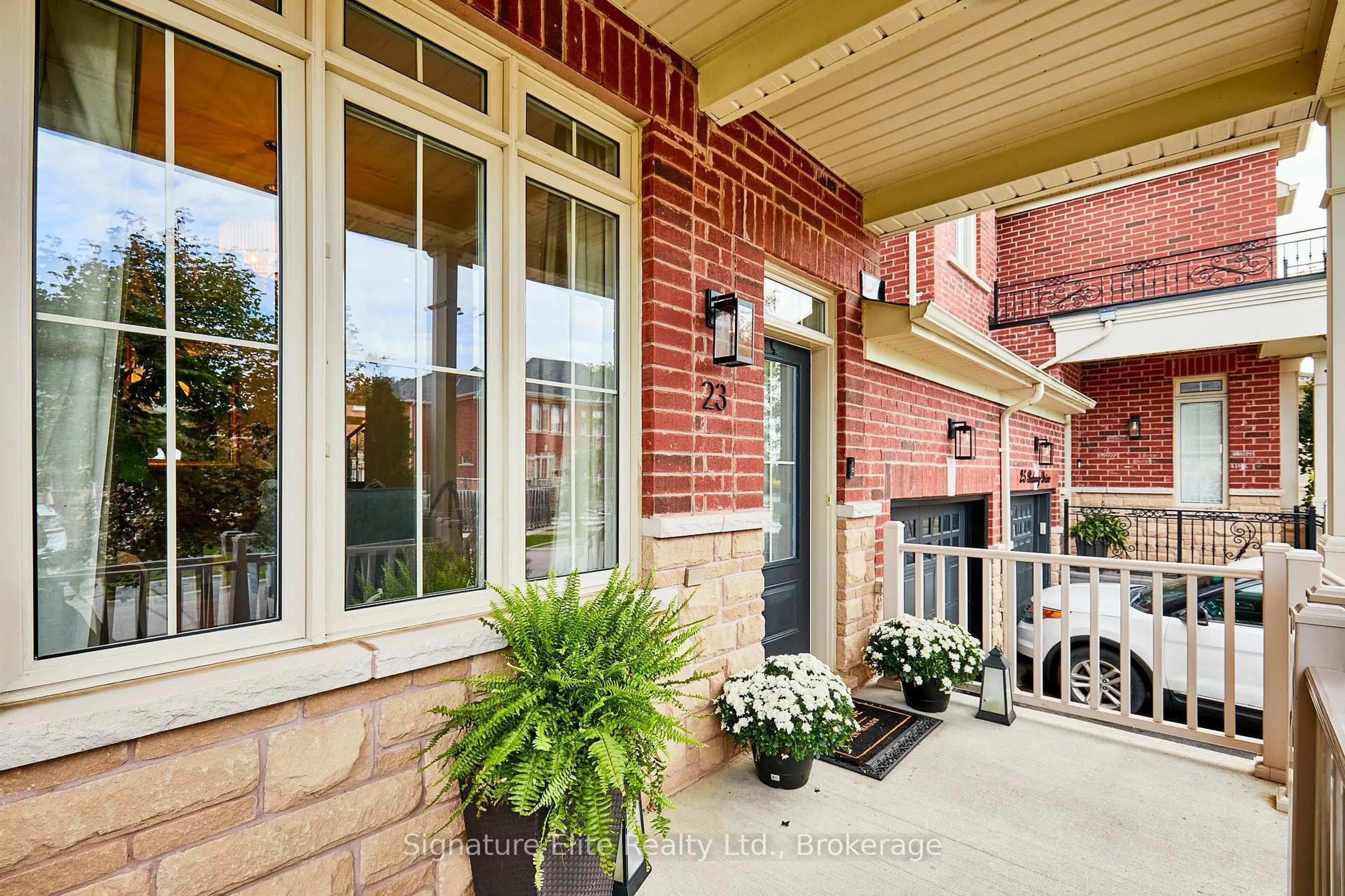 Home with brick exterior material, street for 23 Betony Dr, Richmond Hill Ontario L4E 0V6