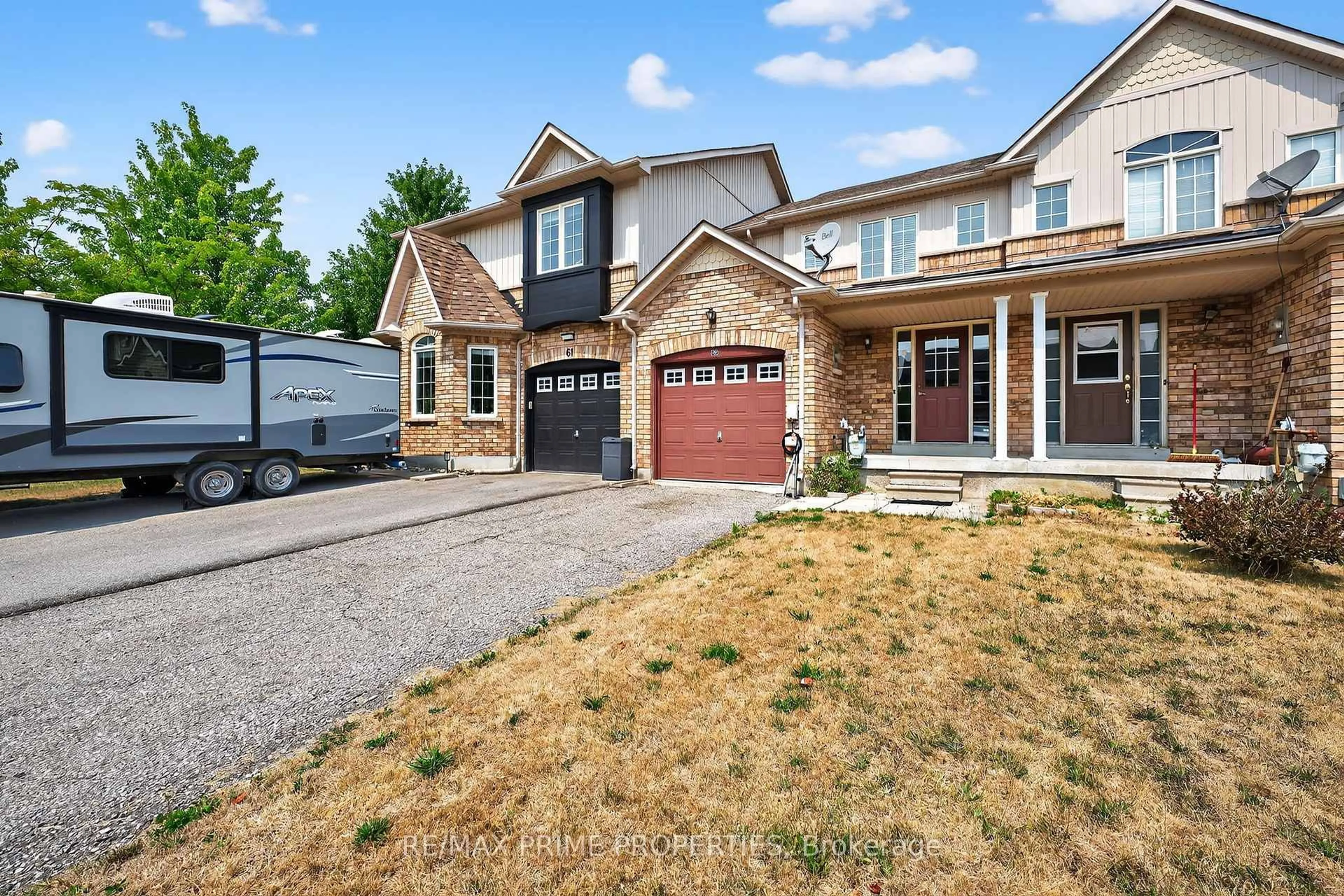 Home with brick exterior material, street for 63 Lilly Mckeowan Cres, East Gwillimbury Ontario L0G 1M0