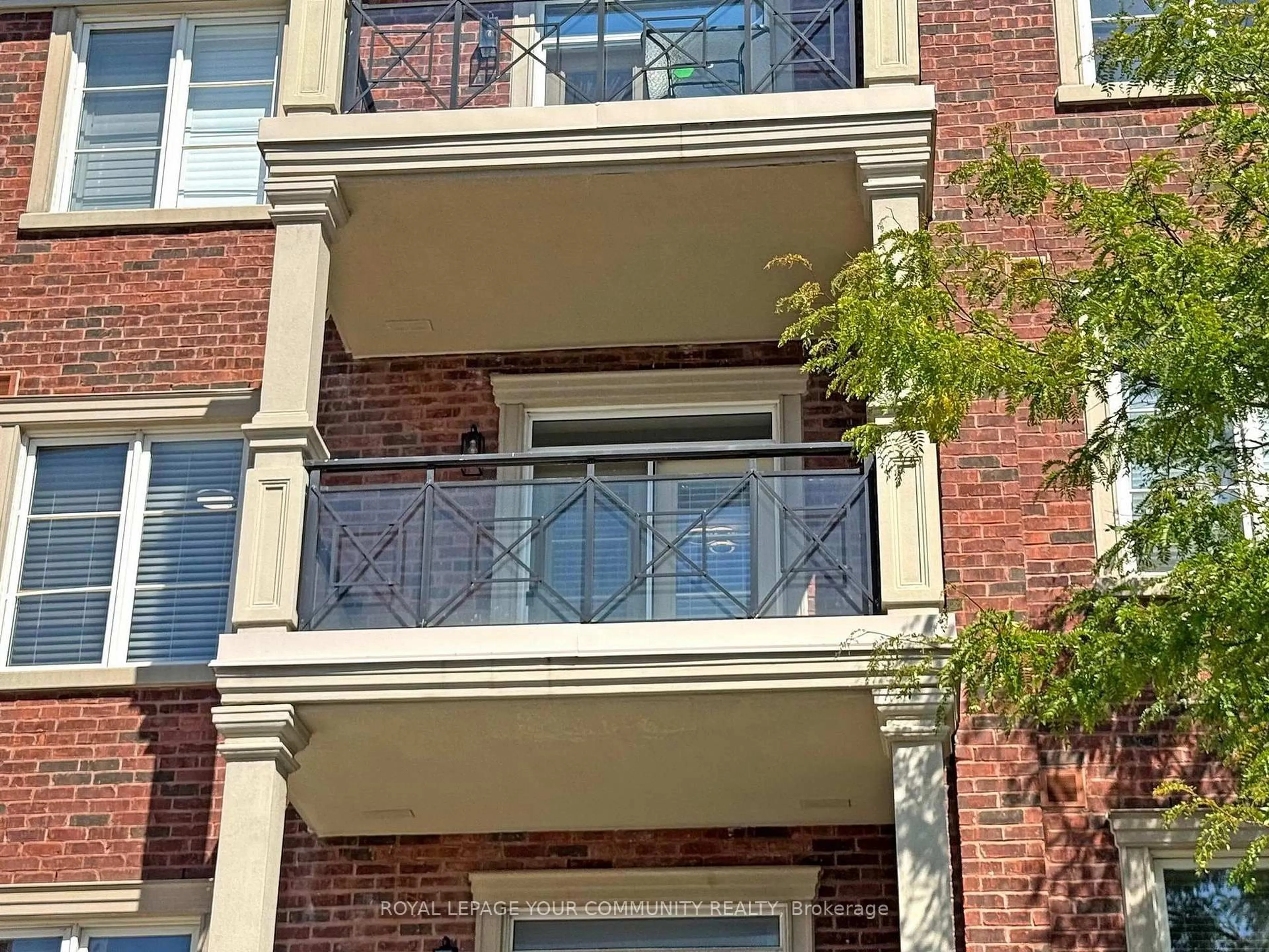 Balcony in the apartment, unknown for 9519 Keele St #220, Vaughan Ontario L6A 4A2