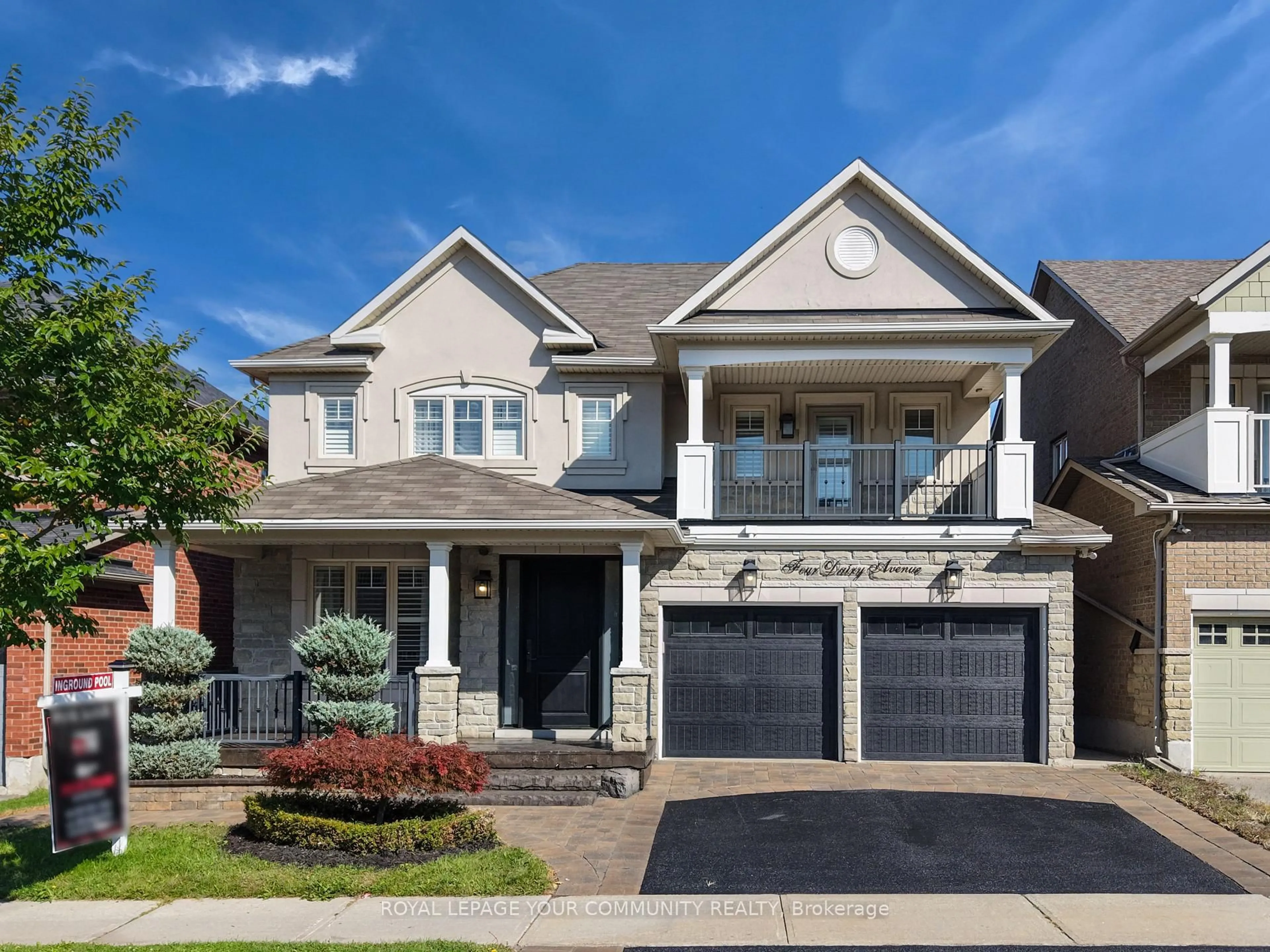 Home with brick exterior material, street for 4 Dairy Ave, Richmond Hill Ontario L4E 4X5