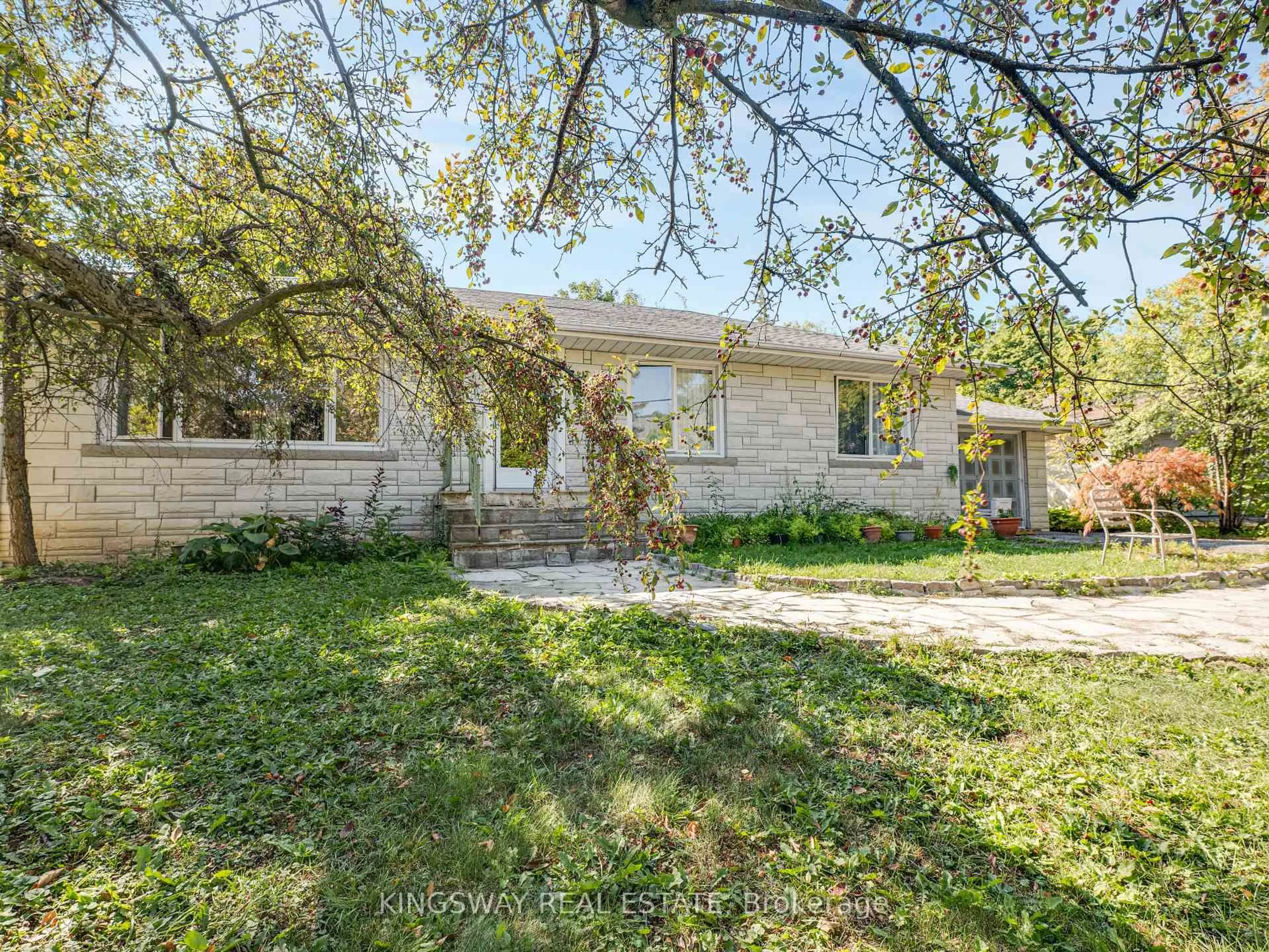 A pic from outside/outdoor area/front of a property/back of a property/a pic from drone, street for 41 Kirk Dr, Markham Ontario L3T 3K8