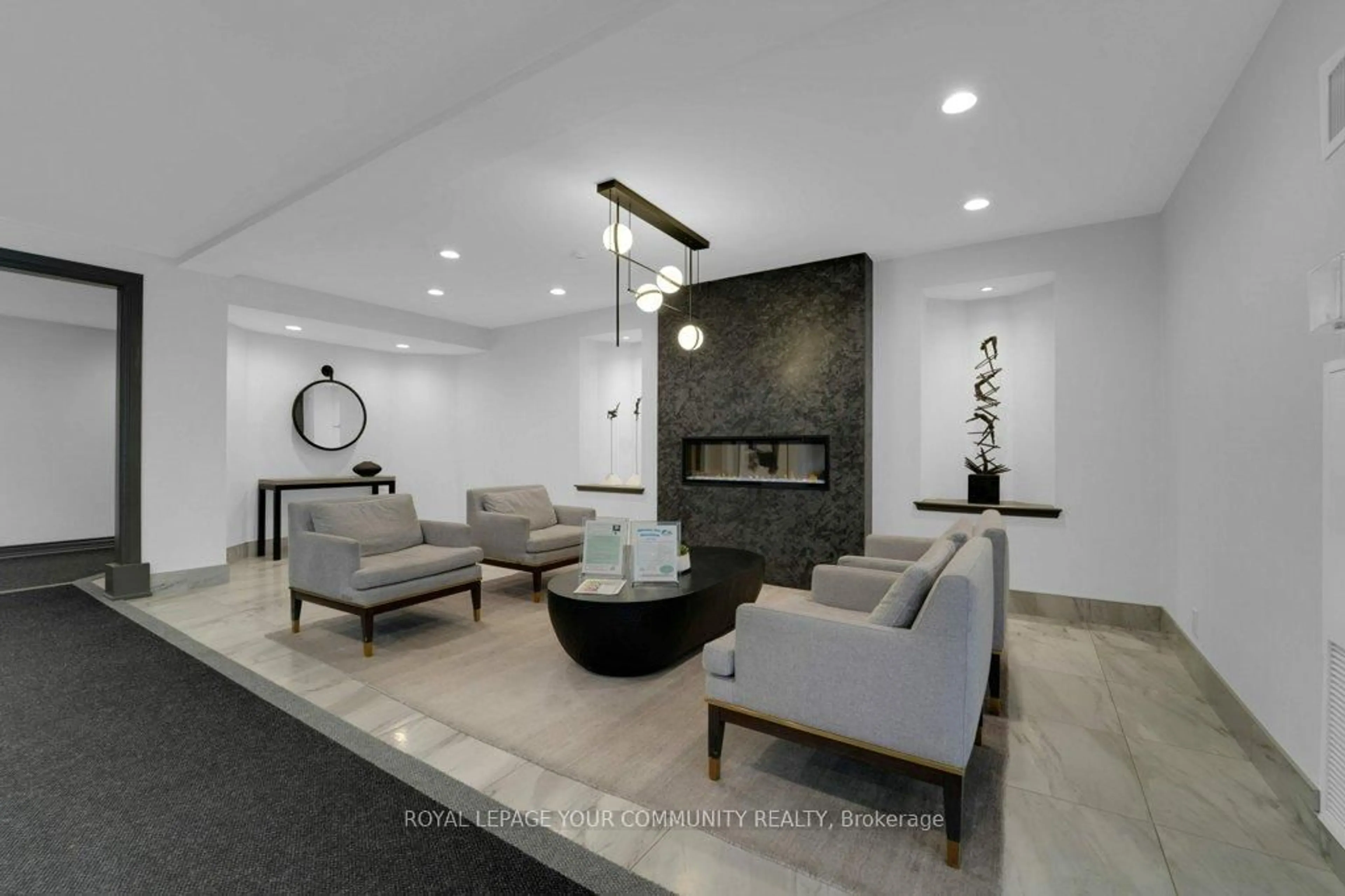 Lobby for 22 Clarissa Dr #1404, Richmond Hill Ontario L4C 9R6