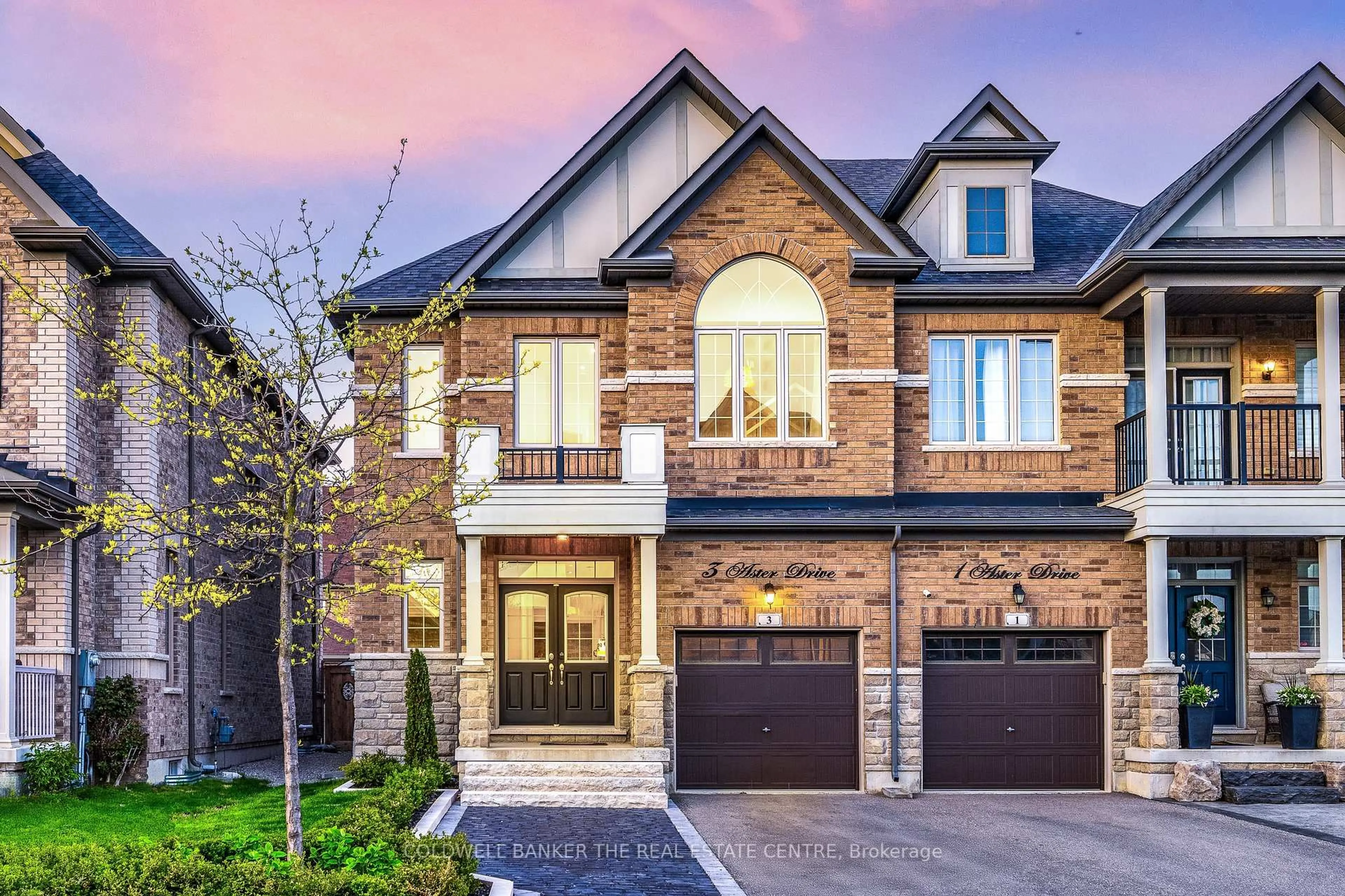 Home with brick exterior material, street for 3 Aster Dr, Vaughan Ontario L4H 4H8