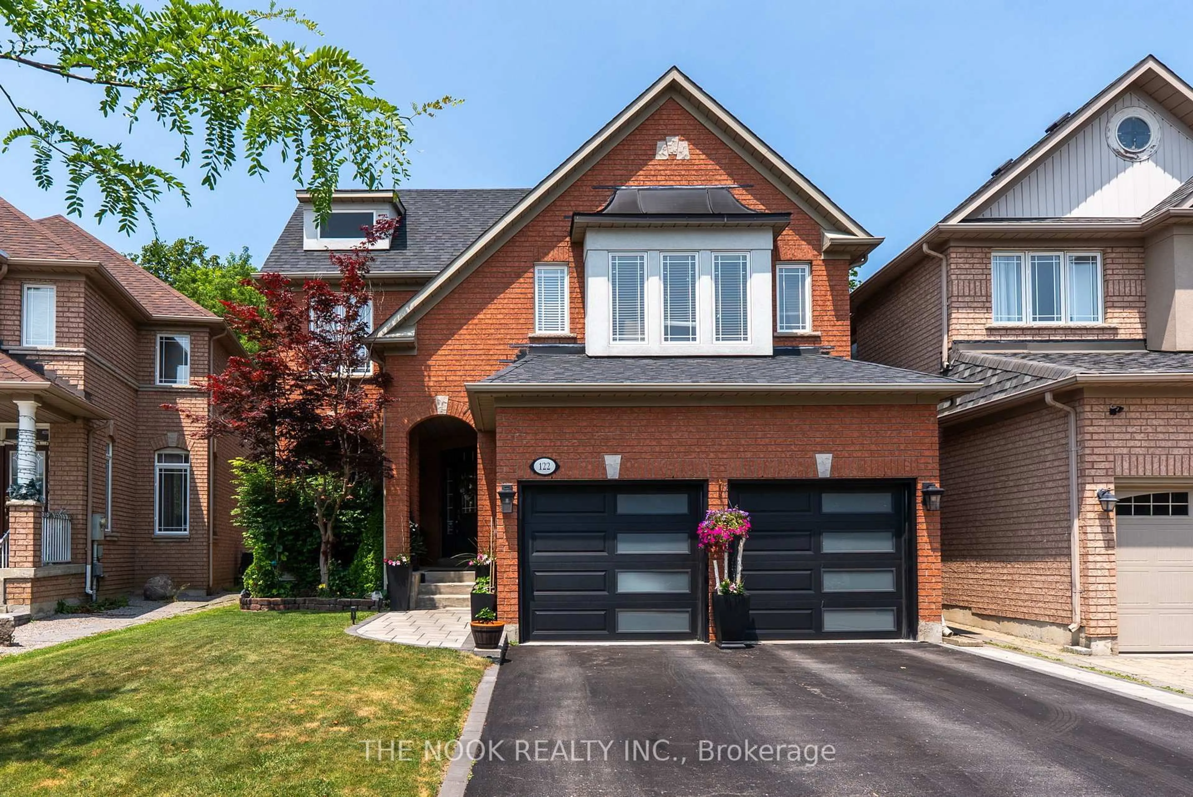 Home with brick exterior material, street for 122 Estate Garden Dr, Richmond Hill Ontario L4E 3V6