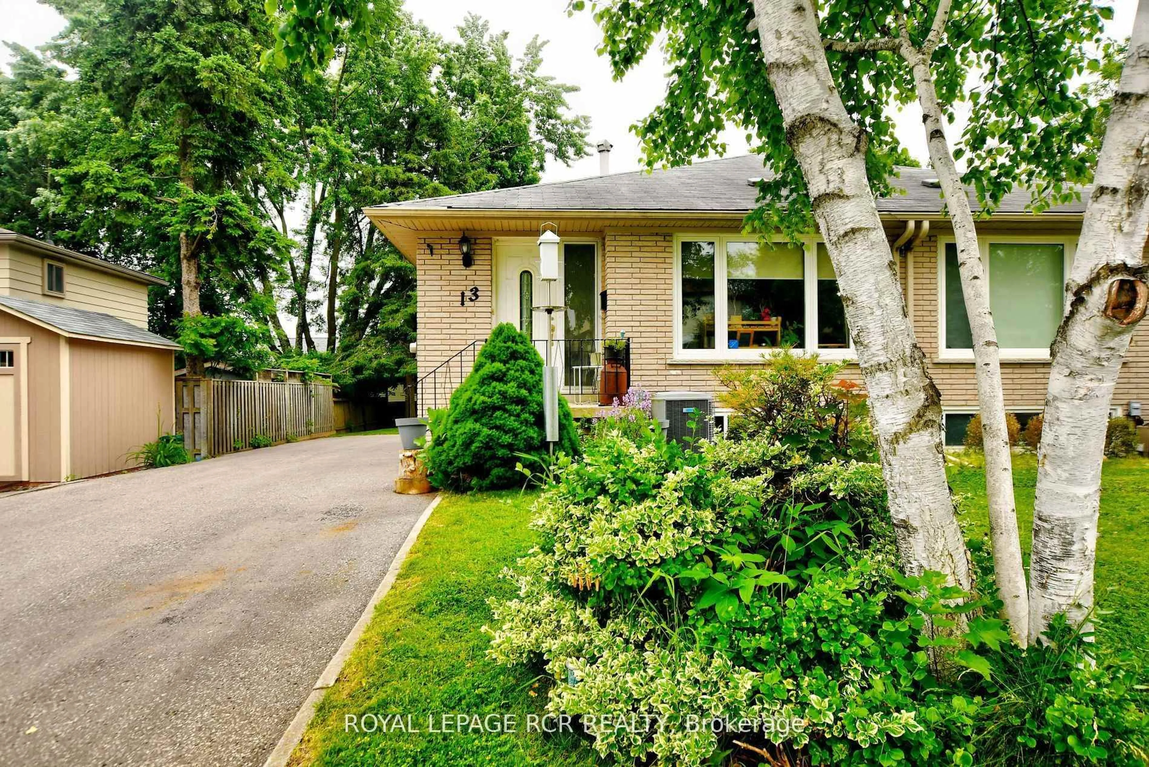 Home with brick exterior material, street for 13 McDonald Dr, Aurora Ontario L4G 2T4