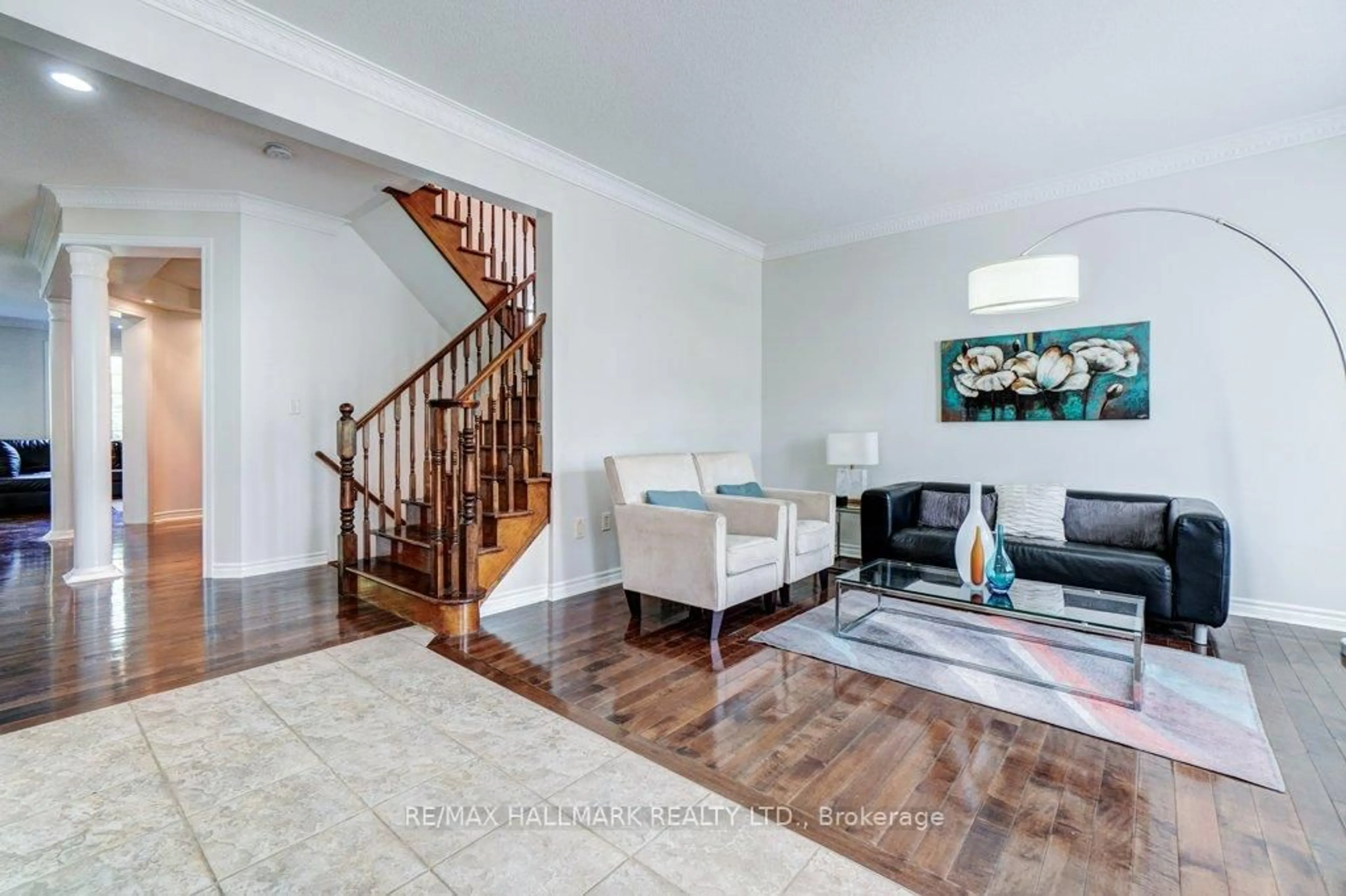 Living room with furniture, unknown for 79 Storybook Cres, Markham Ontario L6E 2B8
