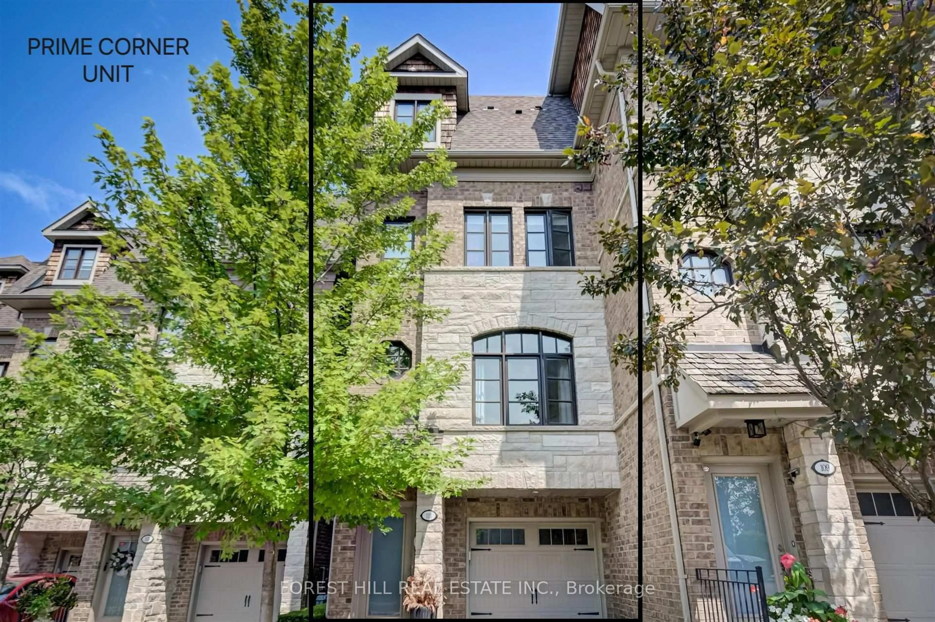 Home with brick exterior material, street for 111 Powseland Cres, Vaughan Ontario L4L 0C5