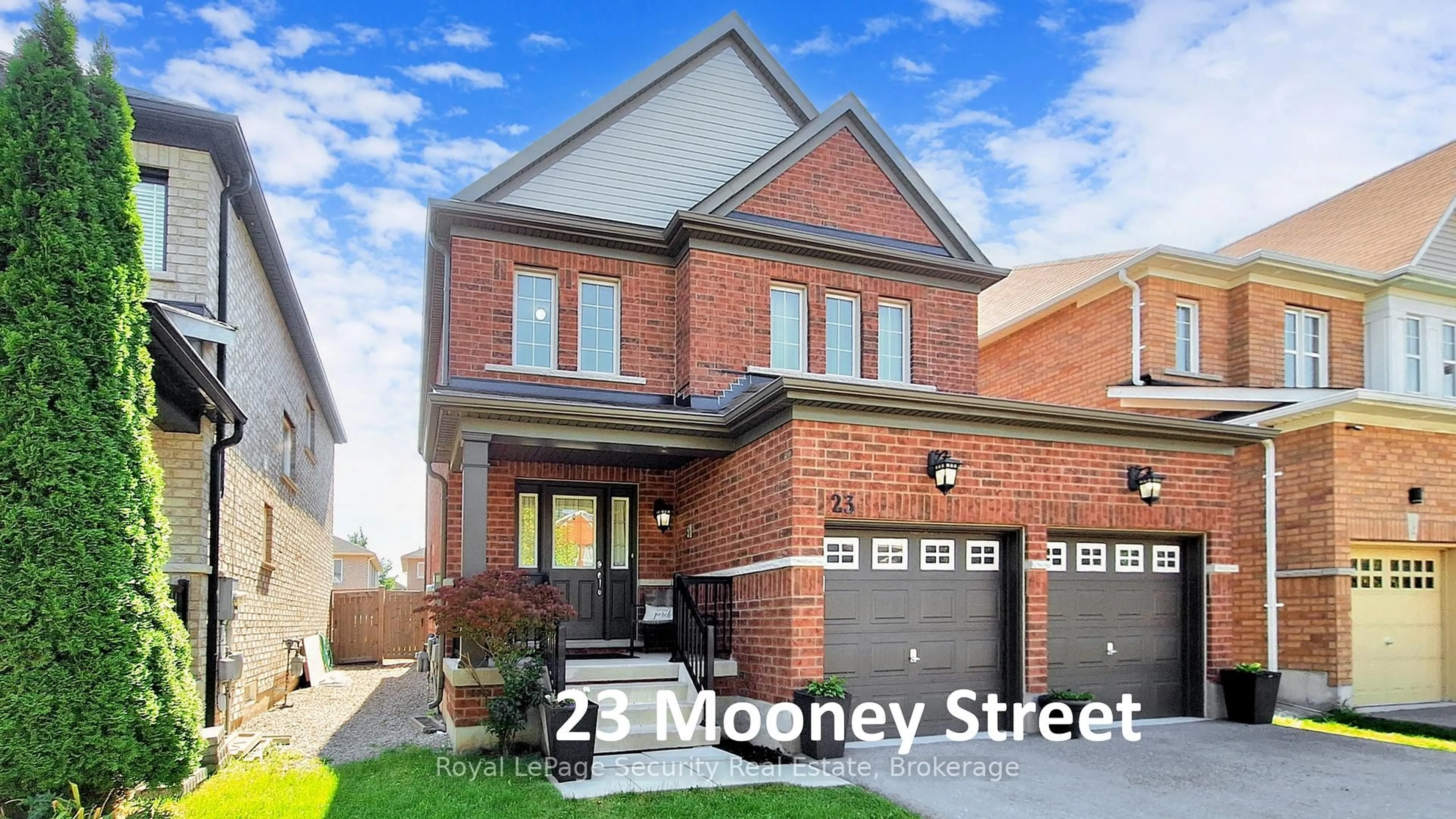 Home with brick exterior material, street for 23 Mooney St, Bradford West Gwillimbury Ontario L3Z 0K7