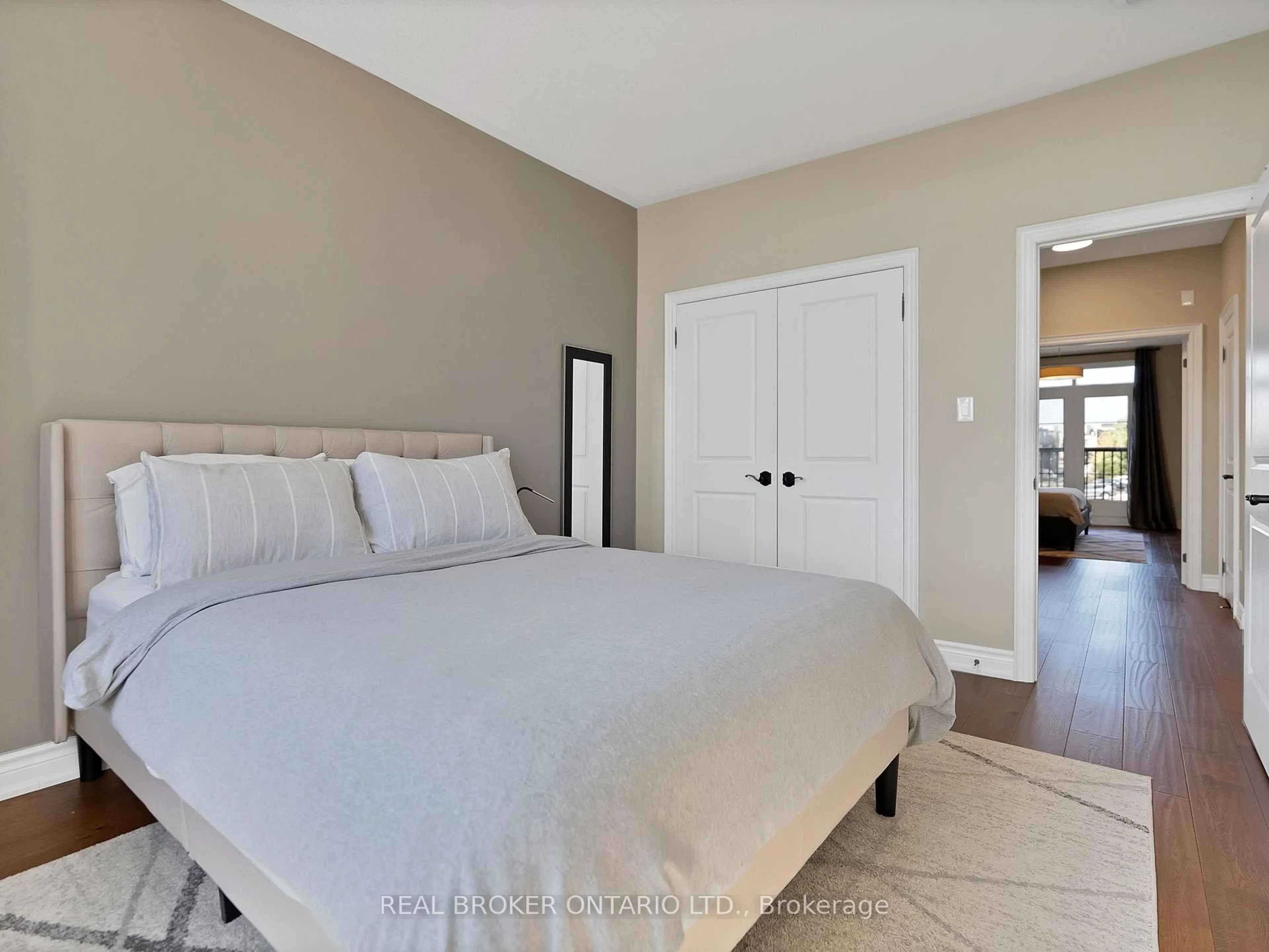 Bedroom with bed, unknown for 30 Island Green Lane, Markham Ontario L6C 0Y7