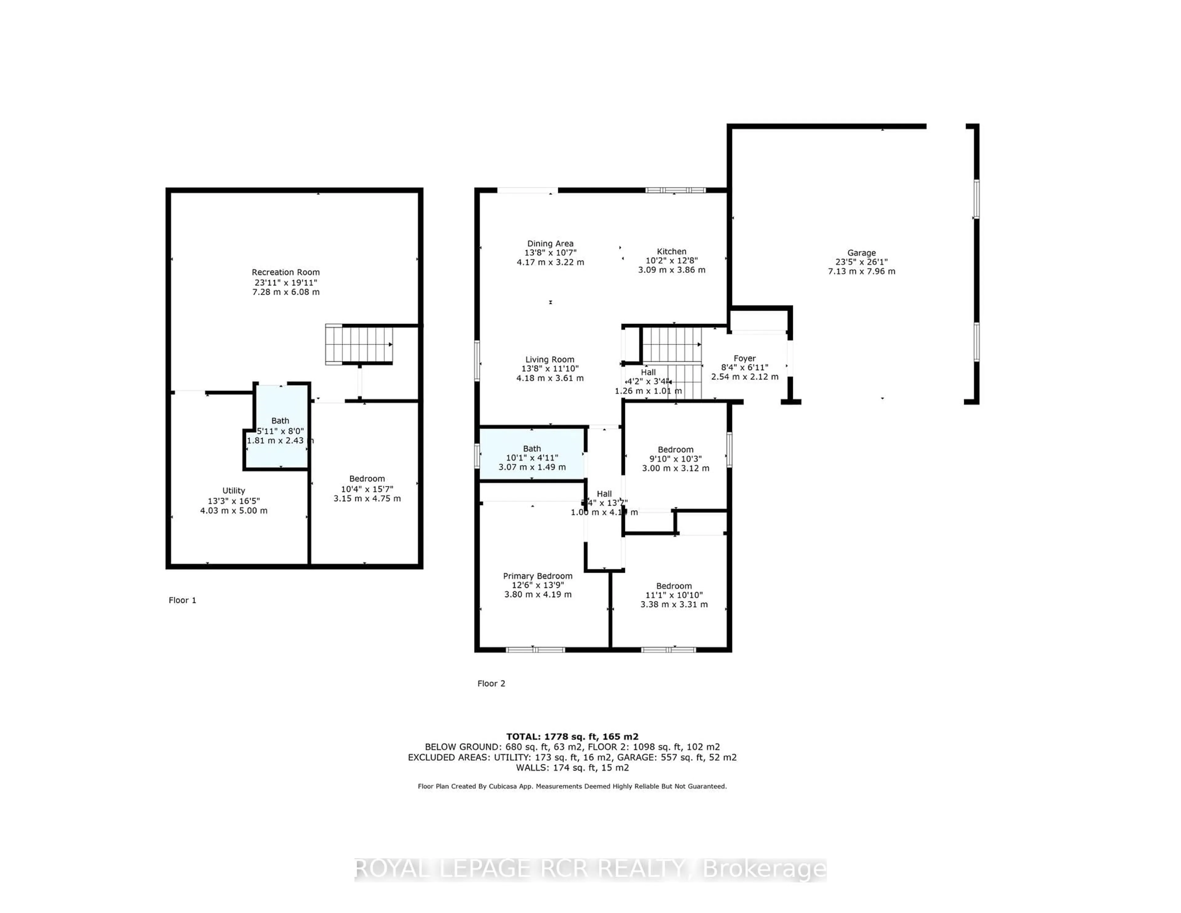 Floor plan for 2075 Gilford Rd, Innisfil Ontario L0L 1R0