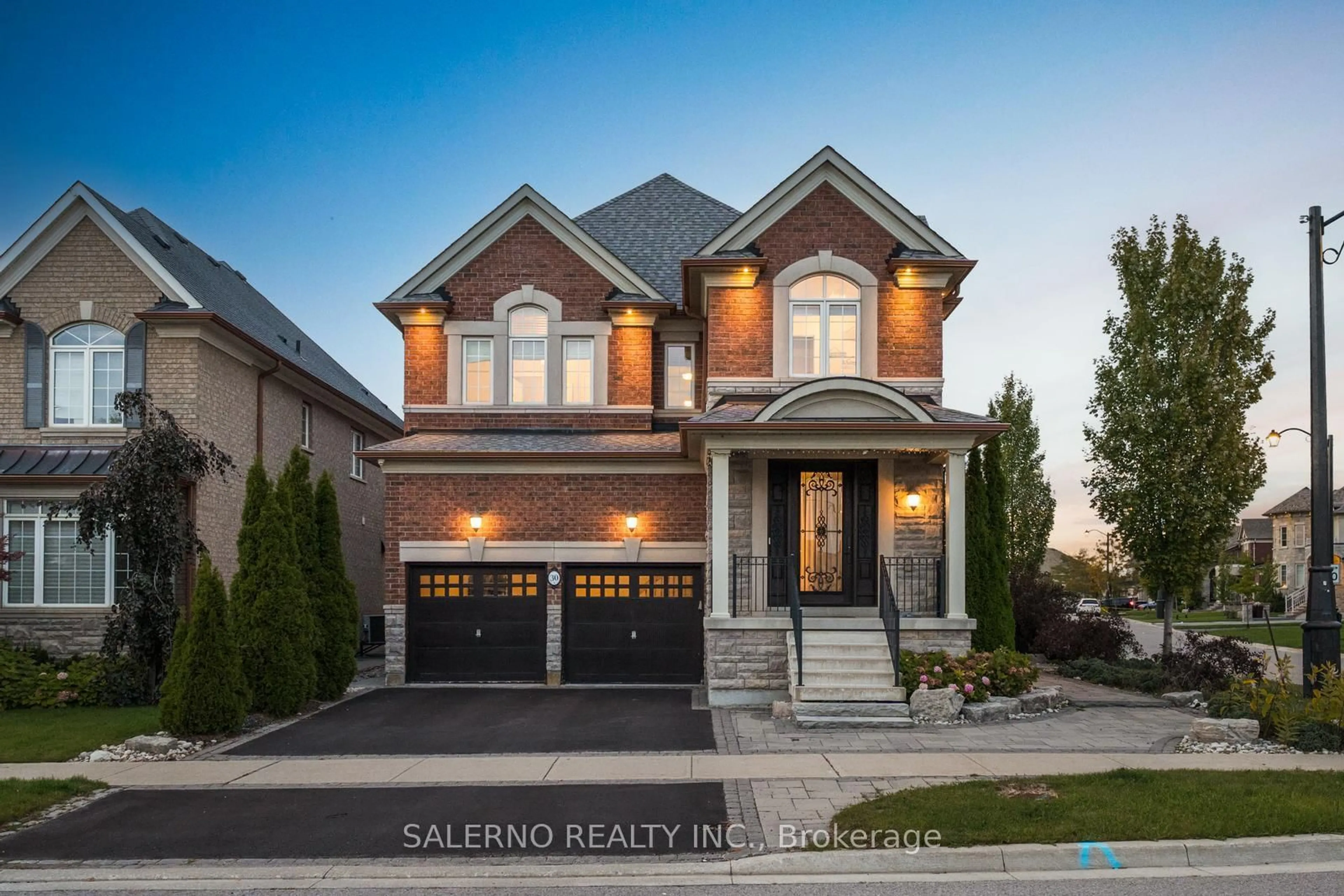 Home with brick exterior material, street for 30 Fairmont Rdge, King Ontario L0G 1N0