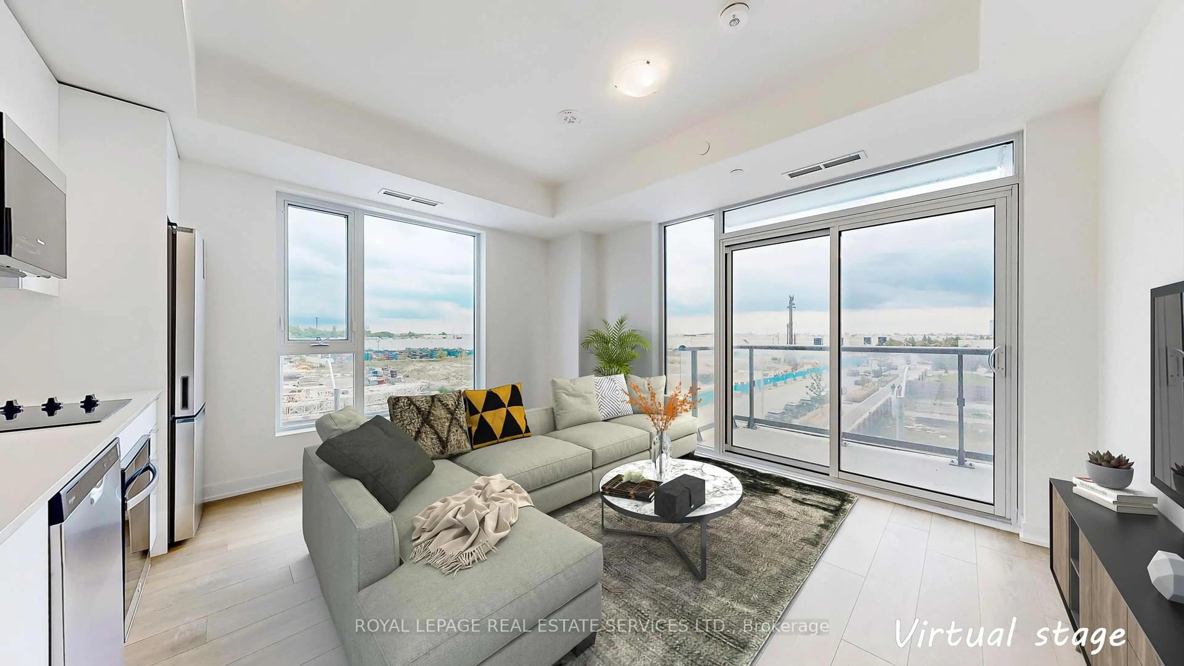 Living room with furniture, unknown for 474 Caldari Rd #314, Vaughan Ontario L4K 0R5