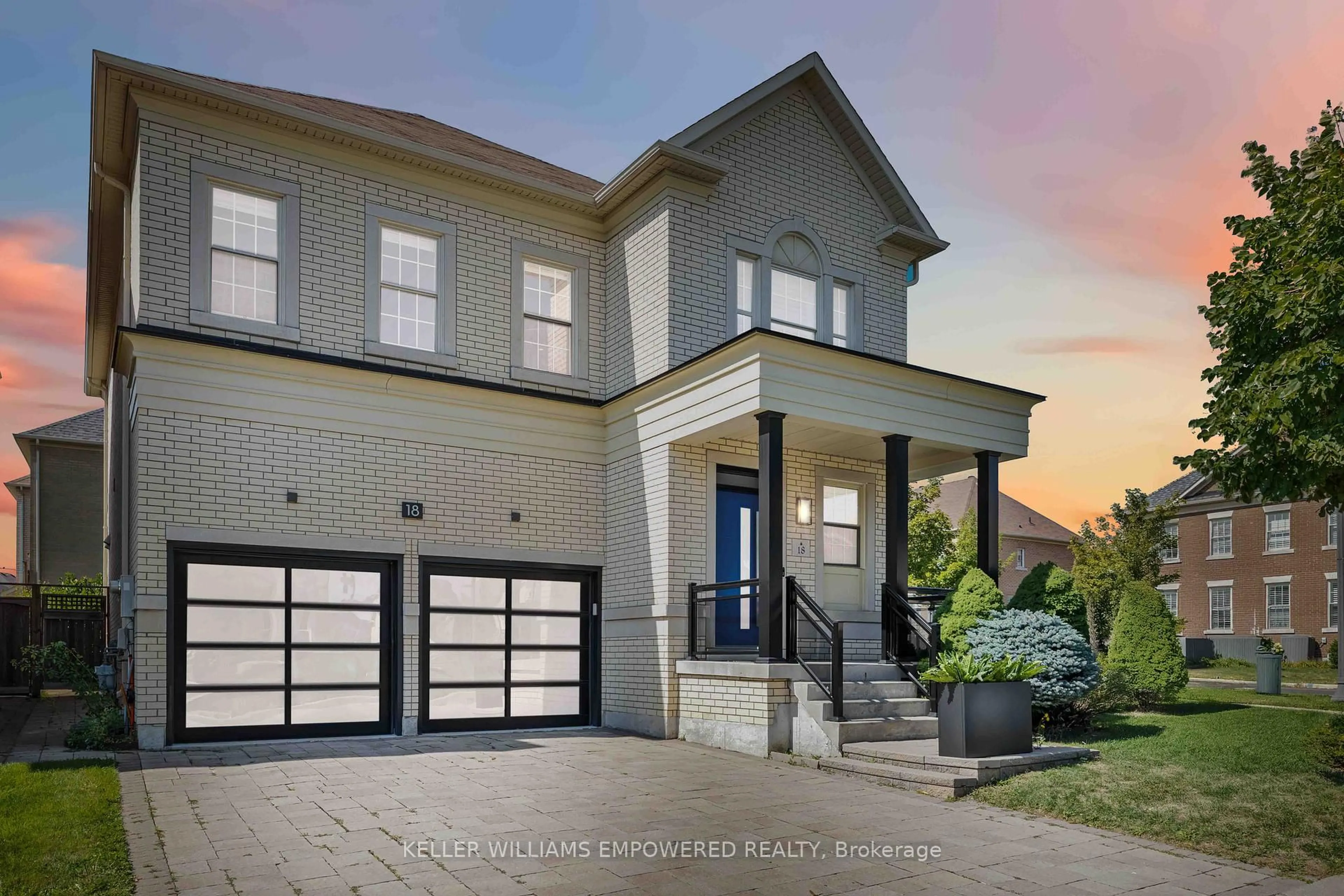 Home with brick exterior material, street for 18 Vitanna Rd, Markham Ontario L6C 0J6
