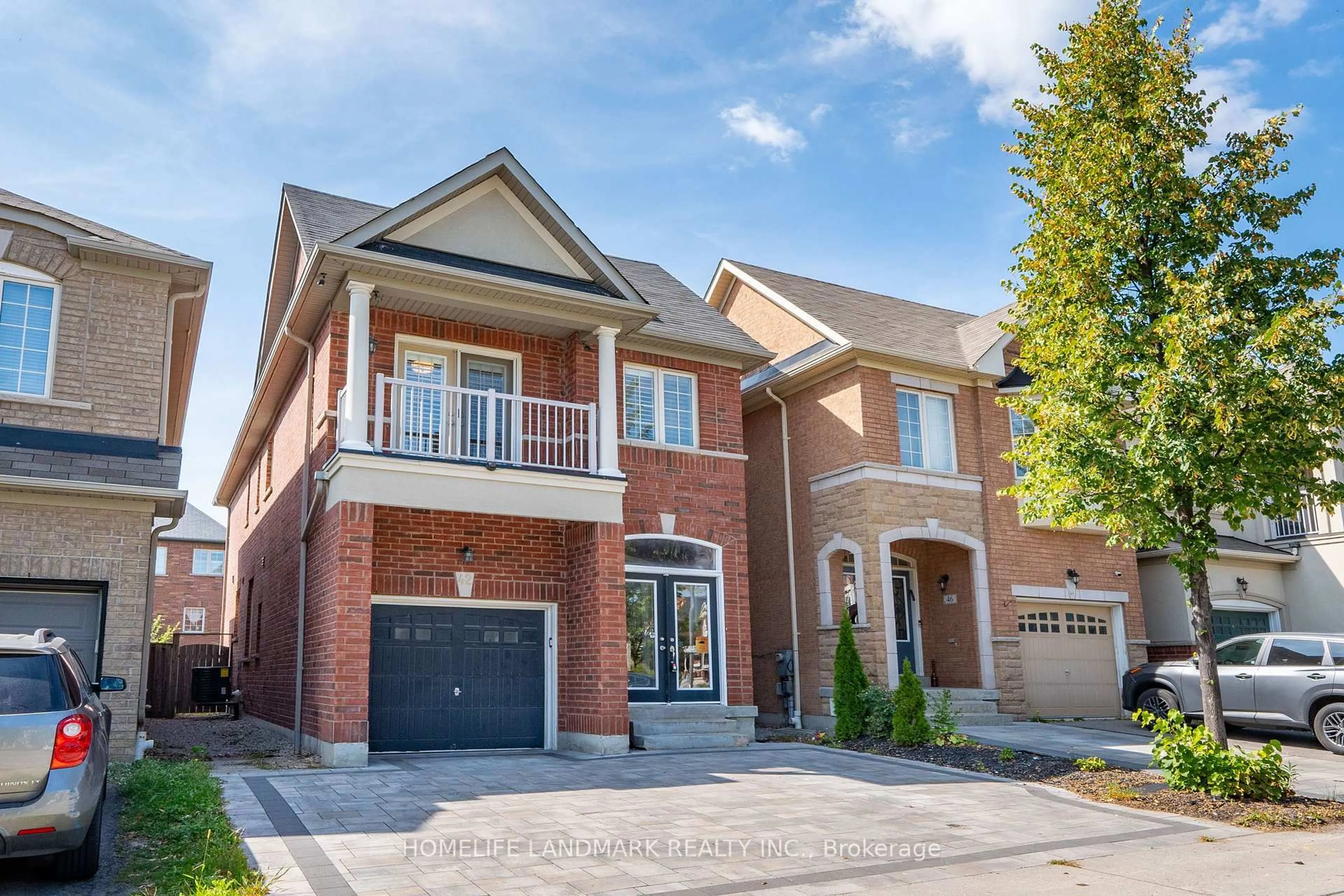 Home with brick exterior material, street for 42 Torah Gate, Vaughan Ontario L6A 0H3