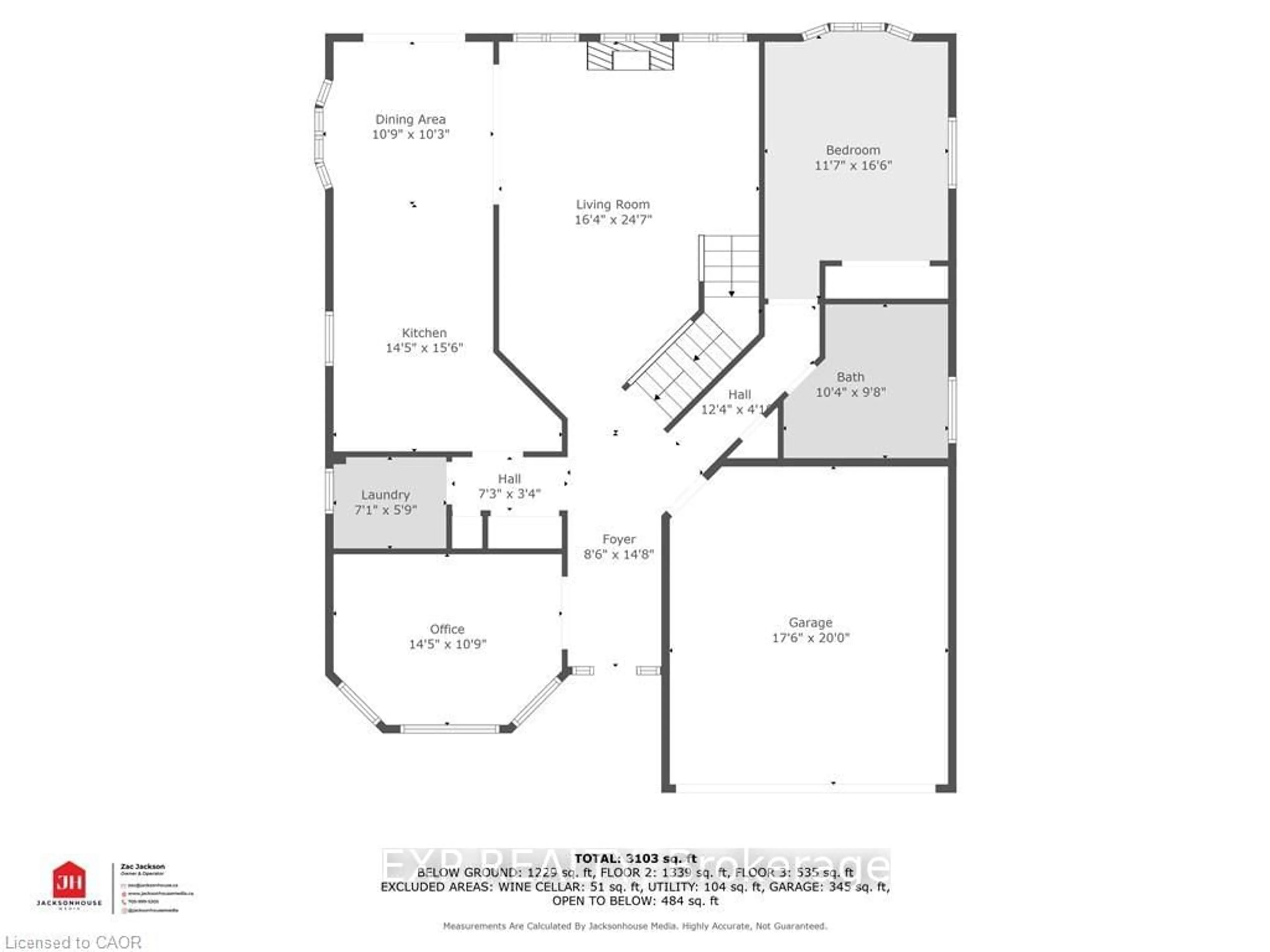 Floor plan for 6 Bella Vista Tr #161, New Tecumseth Ontario L9R 2B2