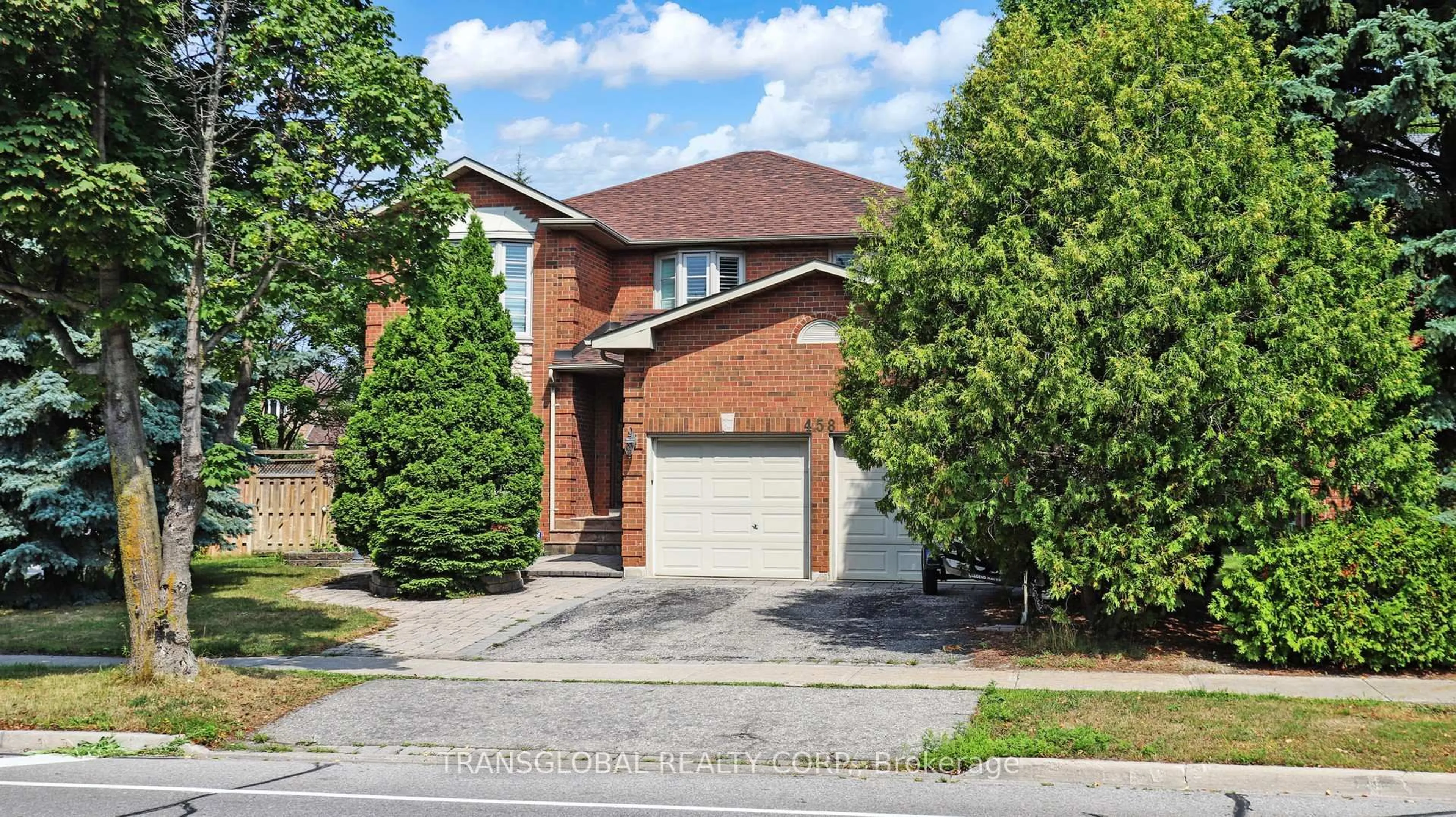 Home with brick exterior material, street for 458 Beverley Glen Blvd, Vaughan Ontario L4J 7S2