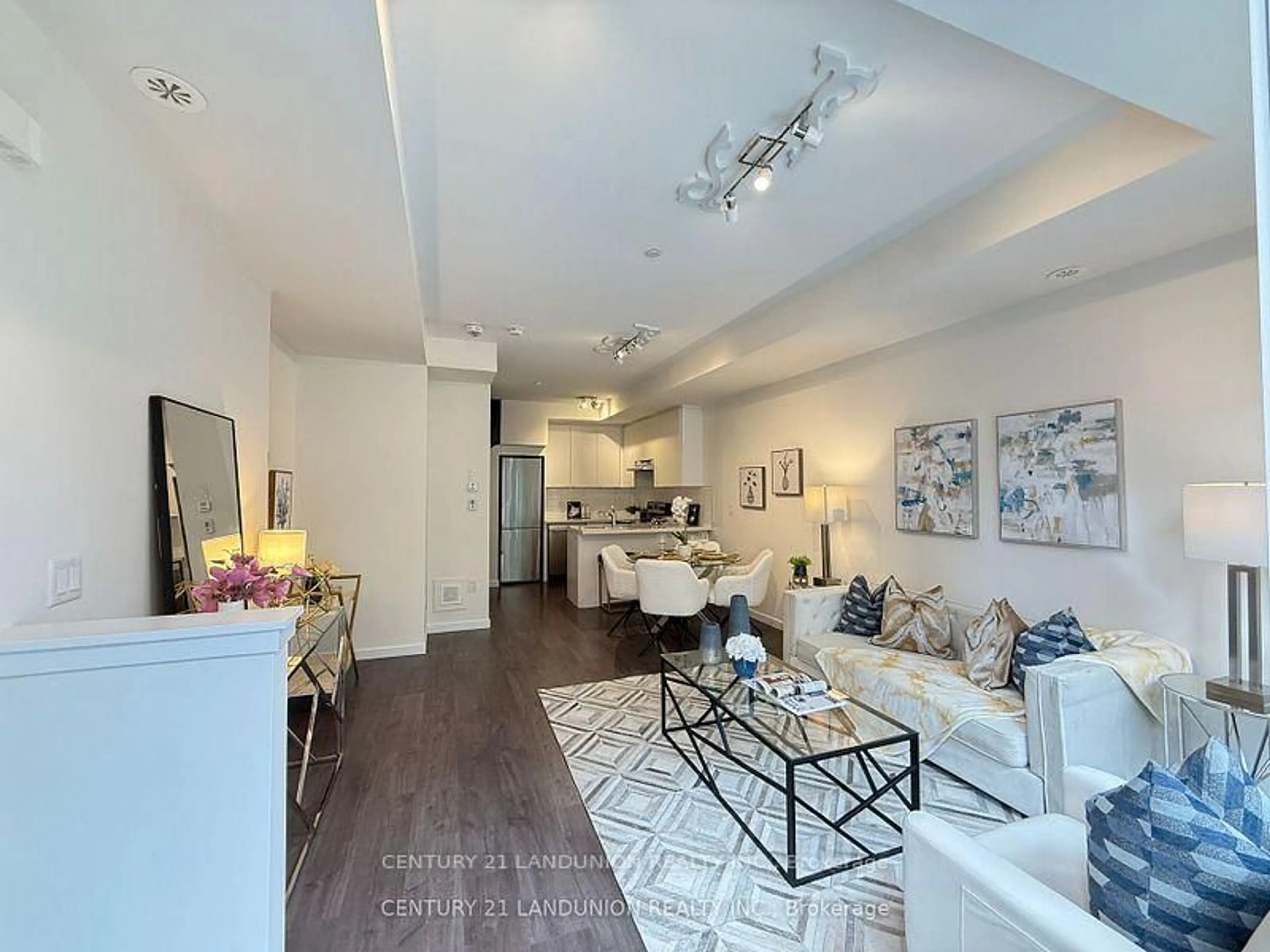 Living room with furniture, unknown for 300 Alex Gardner Circ #57, Aurora Ontario L4G 3G5