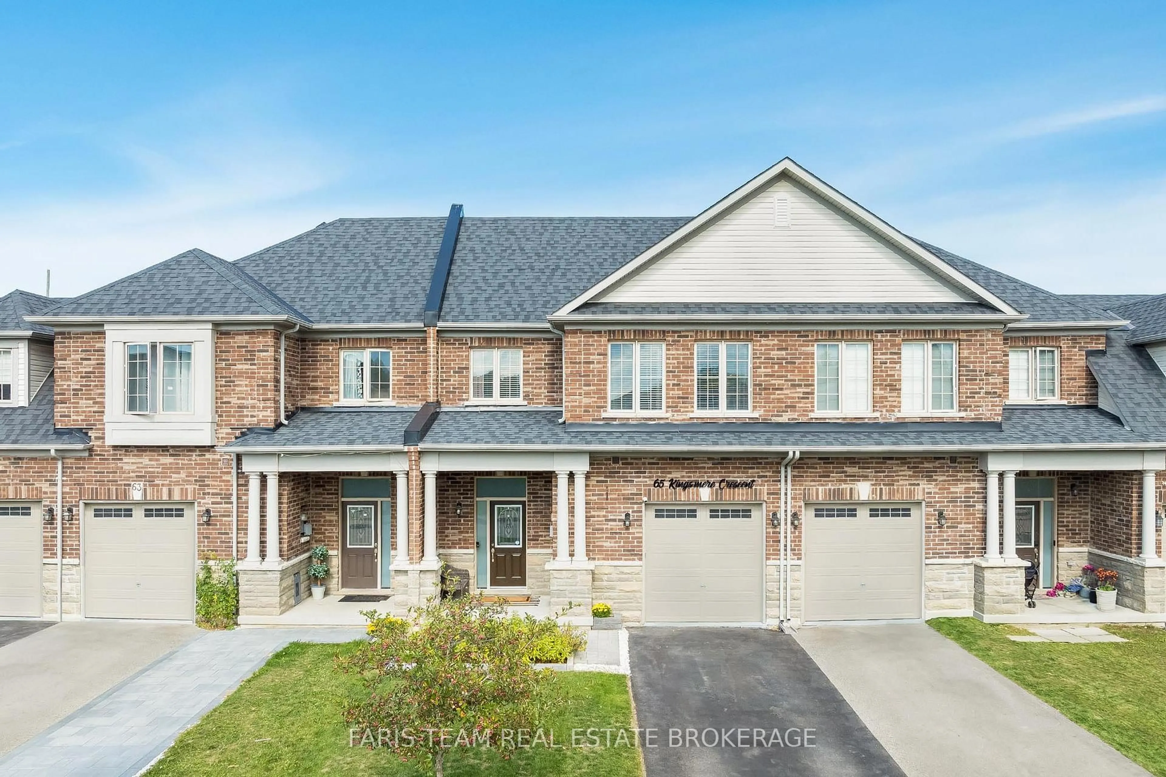 Home with brick exterior material, street for 65 Kingsmere Cres, New Tecumseth Ontario L0N 1R0