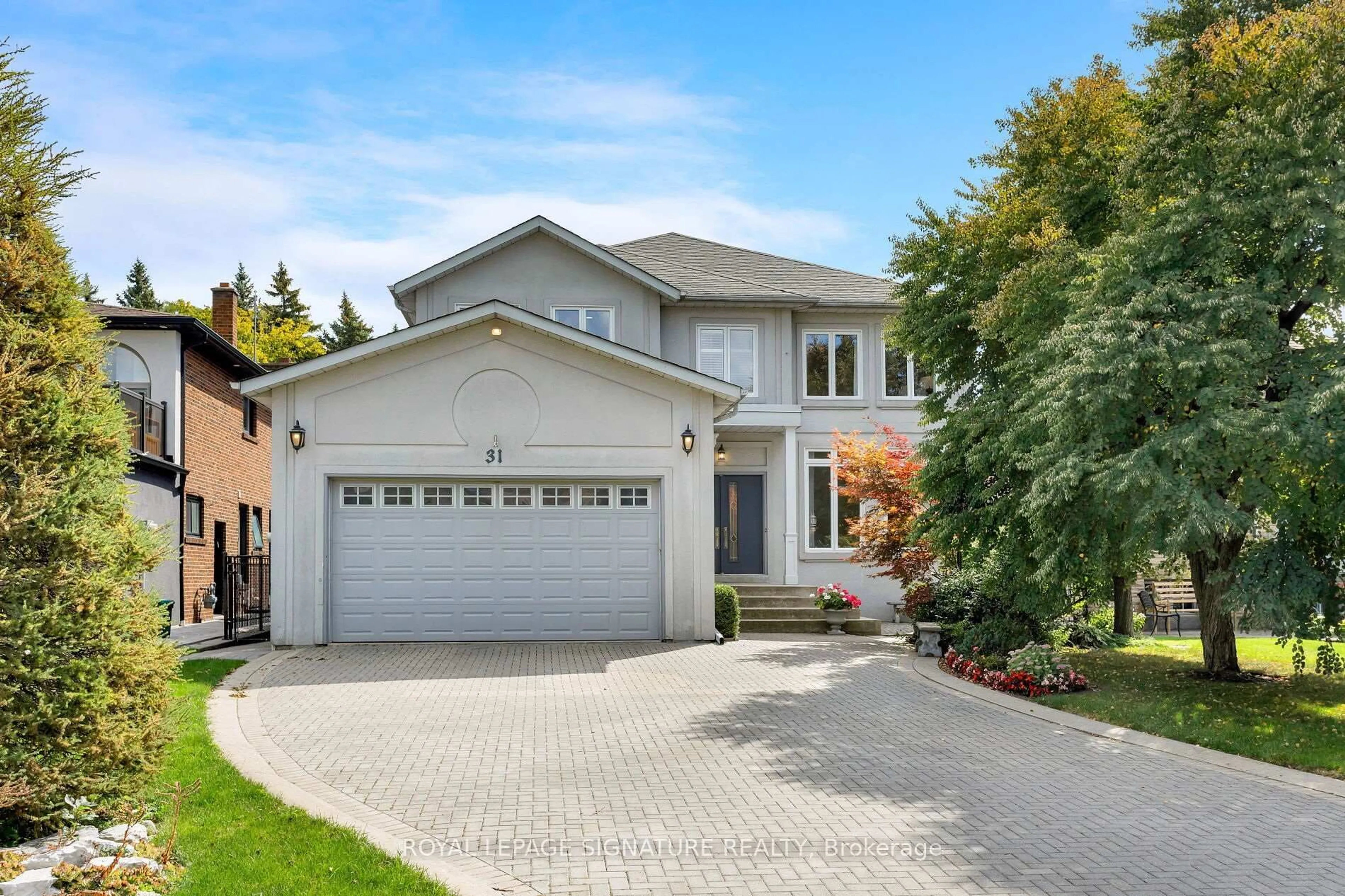 Home with brick exterior material, street for 31 Lawrie Rd, Vaughan Ontario L4J 3N6