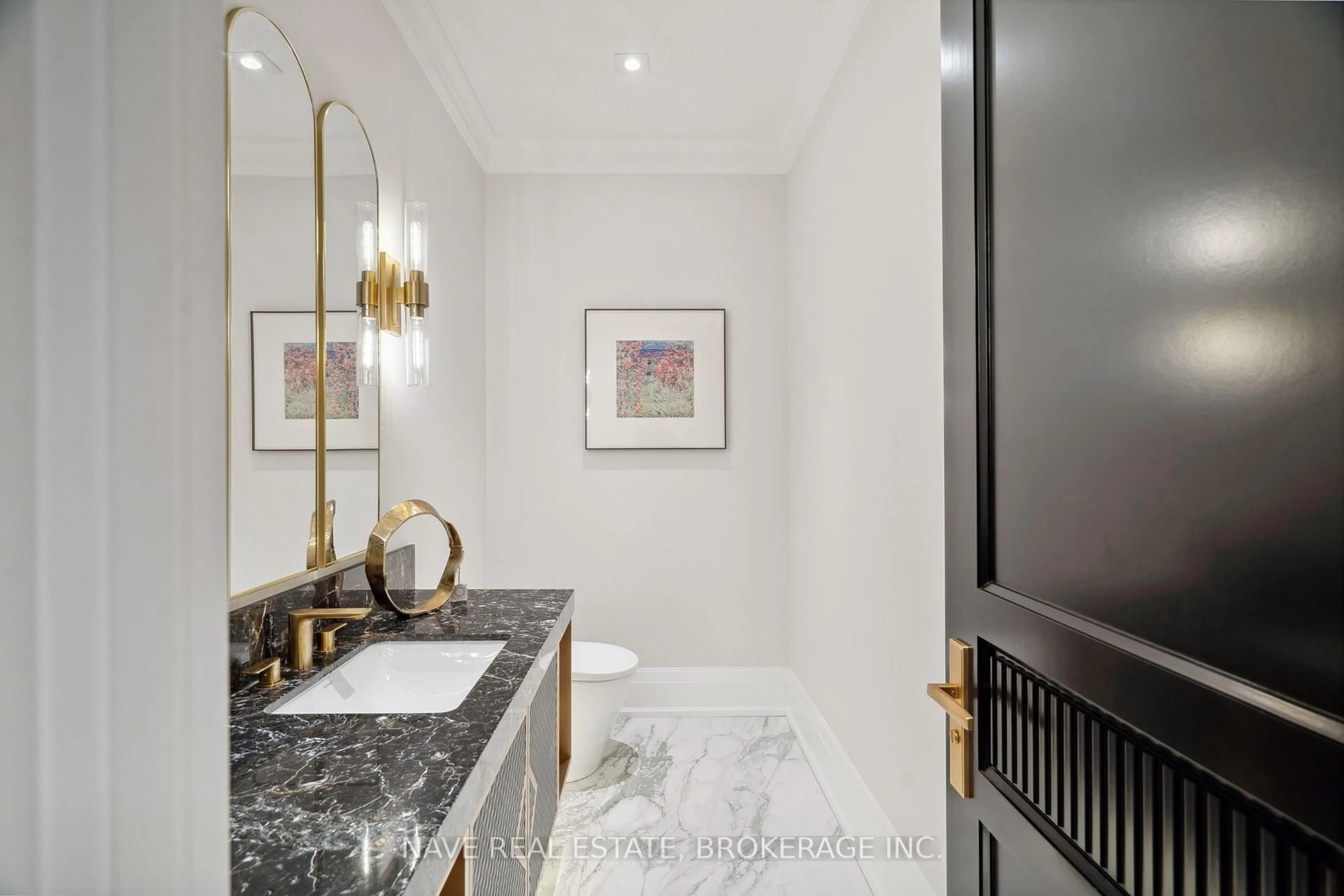 Contemporary bathroom, ceramic/tile floor for 1 Sunflower Crt, Markham Ontario L3T 2W2