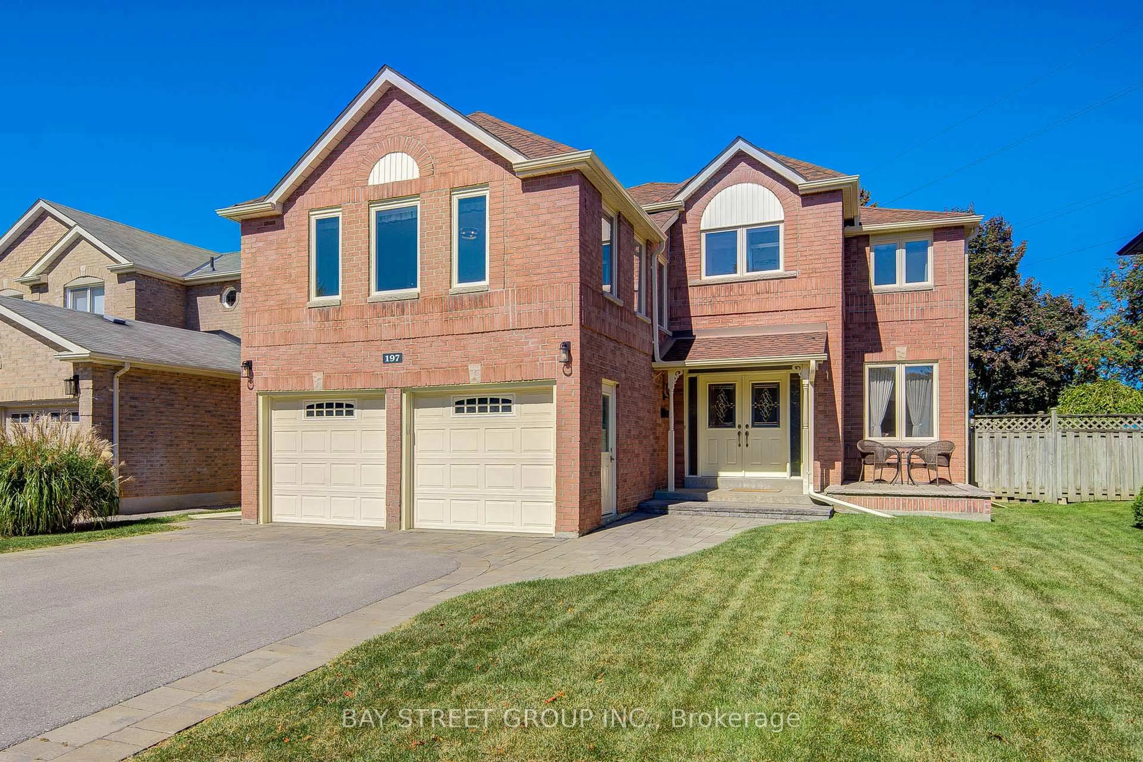 Home with brick exterior material, street for 197 Mccaffrey Rd, Newmarket Ontario L3X 1K1