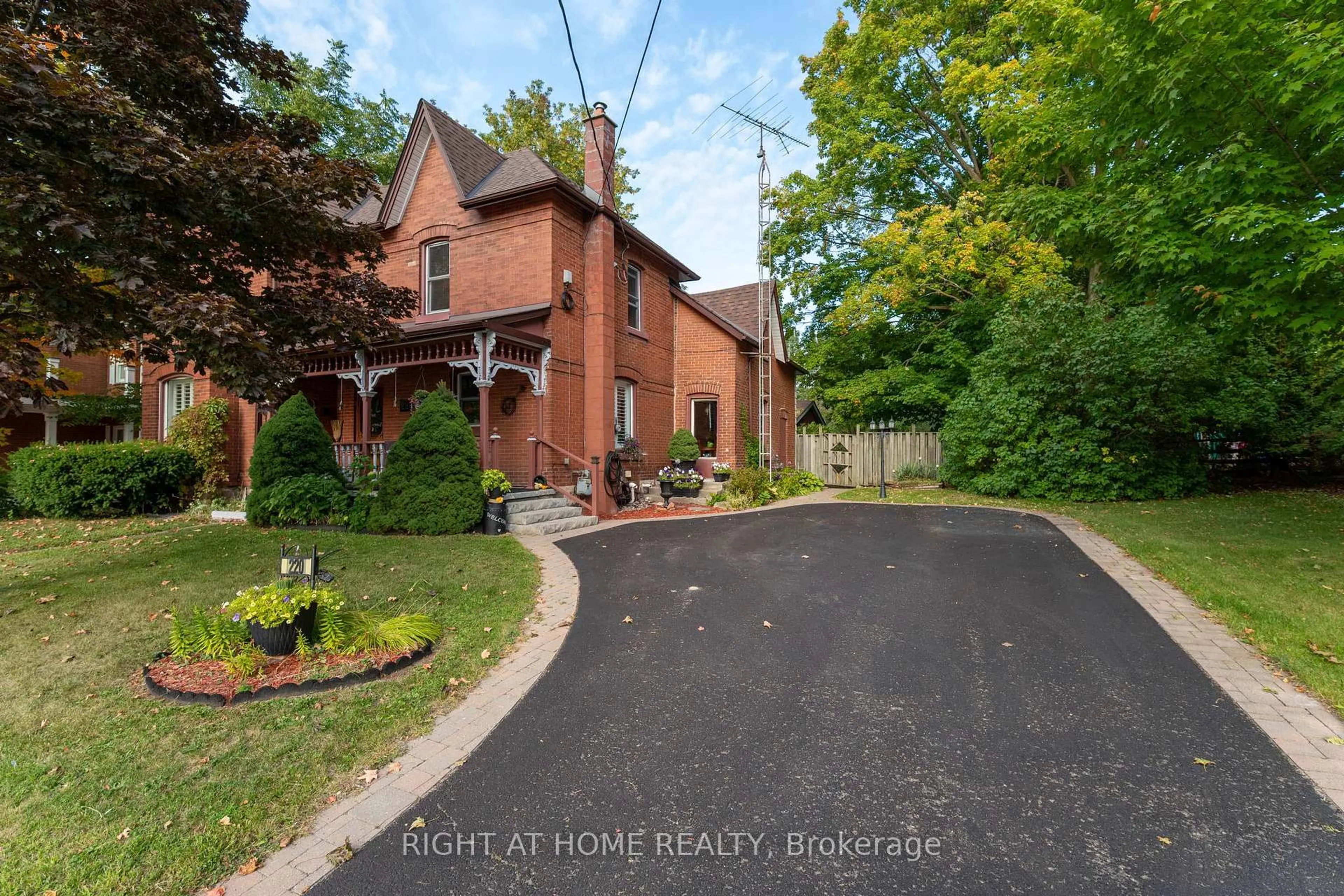 Home with brick exterior material, street for 220 Barrie St, Essa Ontario L0L 2N0