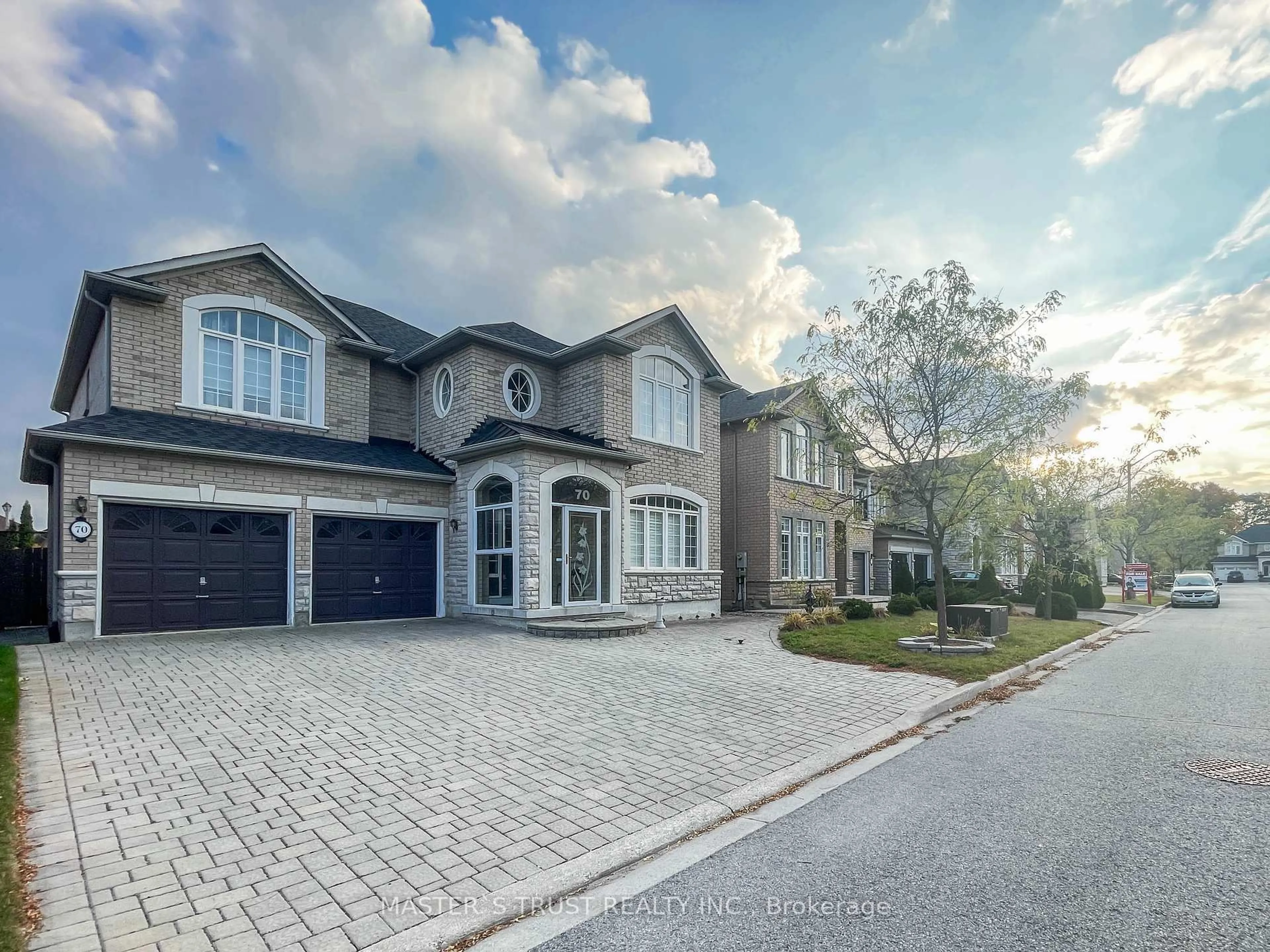 Home with brick exterior material, street for 70 Brass Dr, Richmond Hill Ontario L4E 4T5