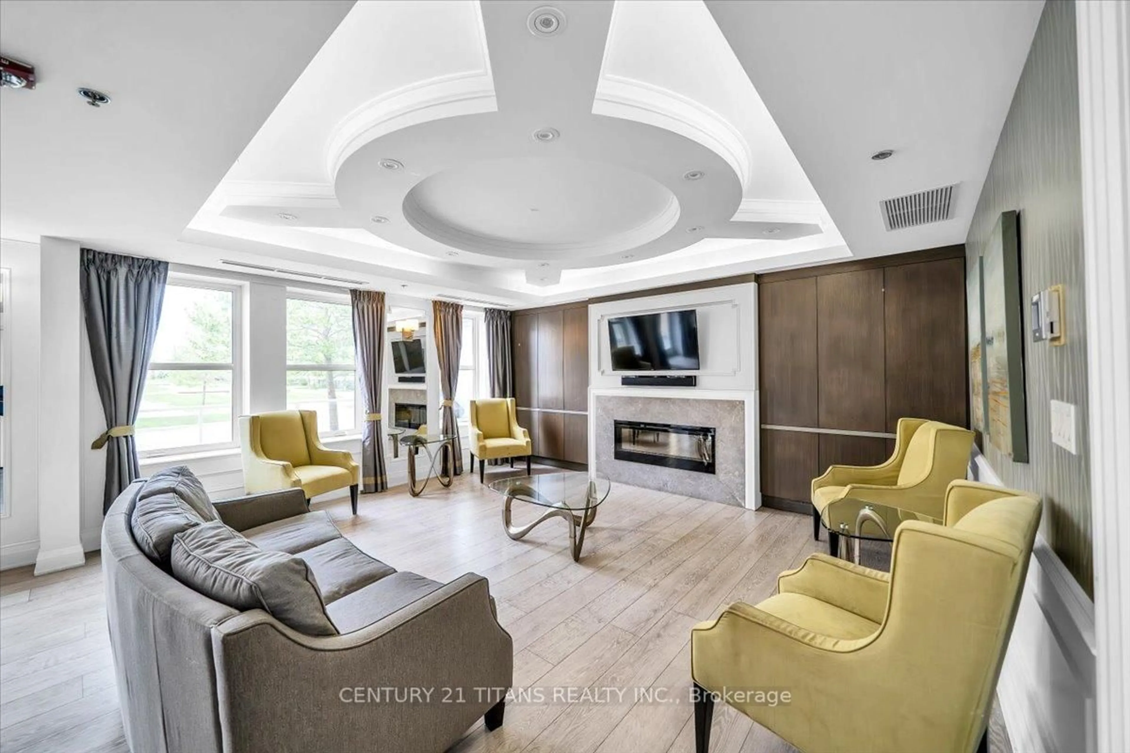 Living room with furniture, unknown for 28 Prince Regent St #327, Markham Ontario L6C 0V5