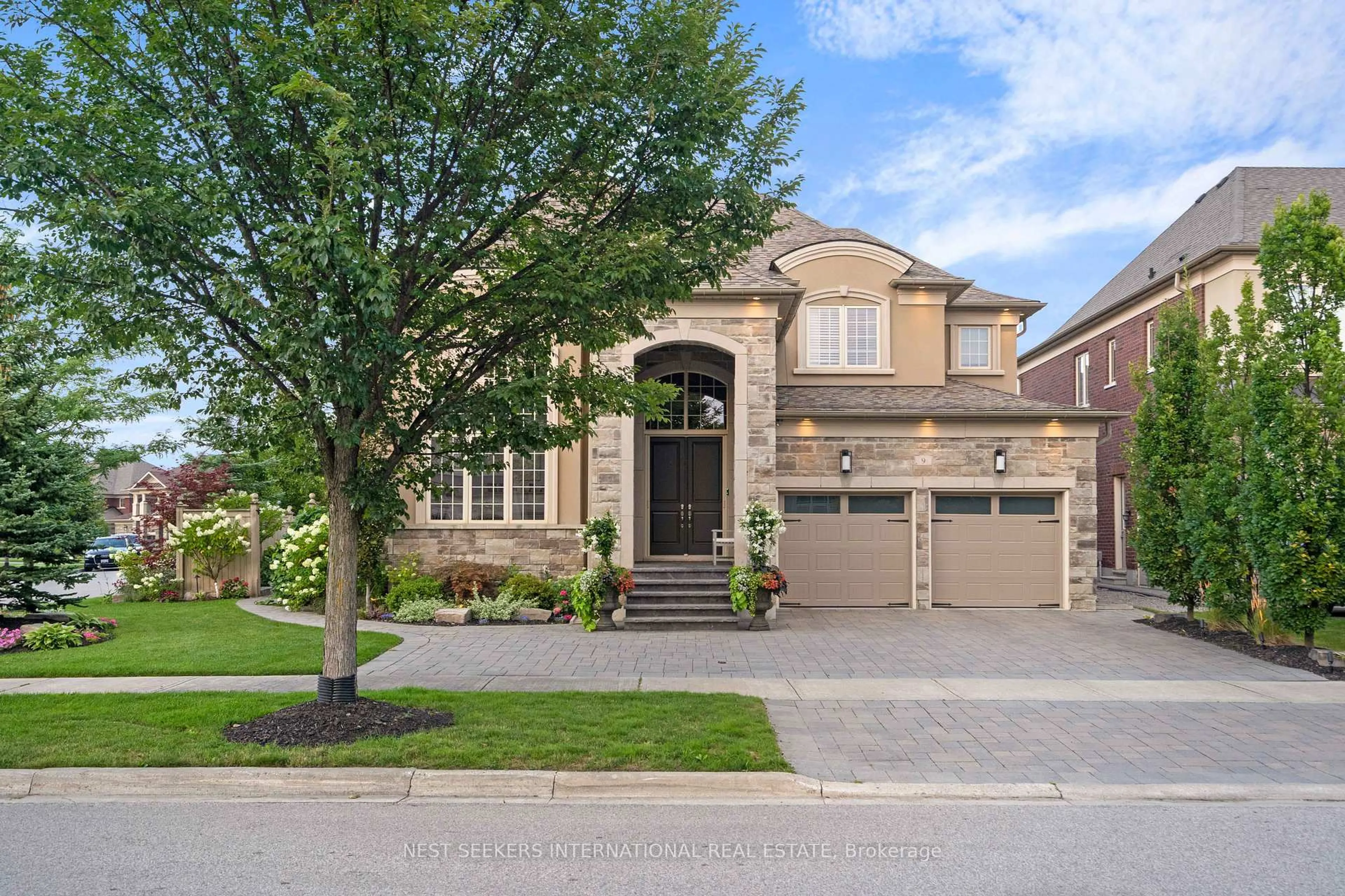 Home with brick exterior material, street for 9 Black Duck Tr, King Ontario L0G 1N0